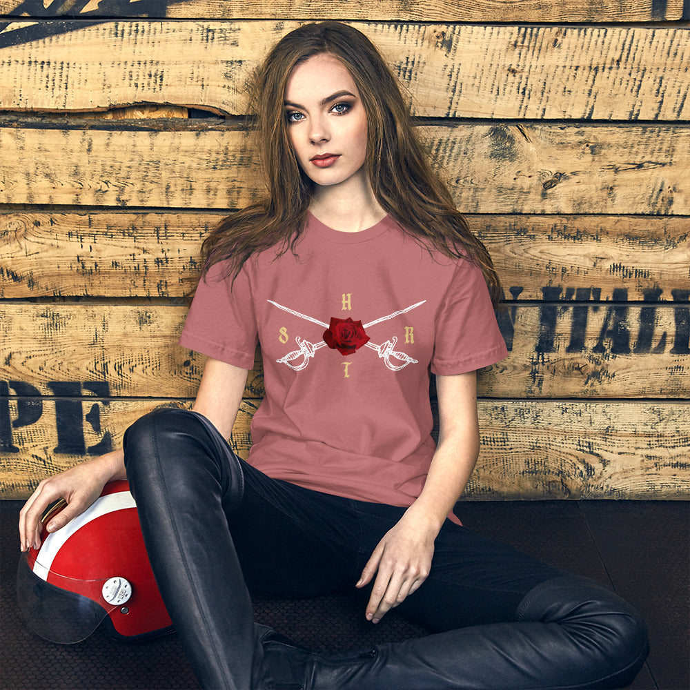 H8TR Crossed Swords Unisex t-shirt