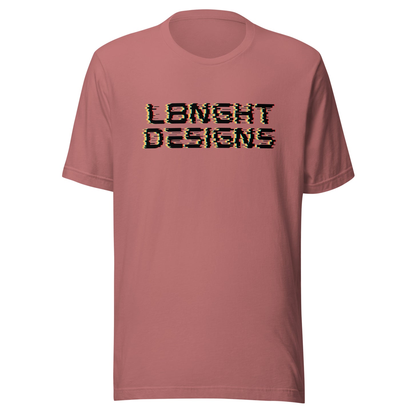 L8NGHT Designs Glitch Unisex t-shirt