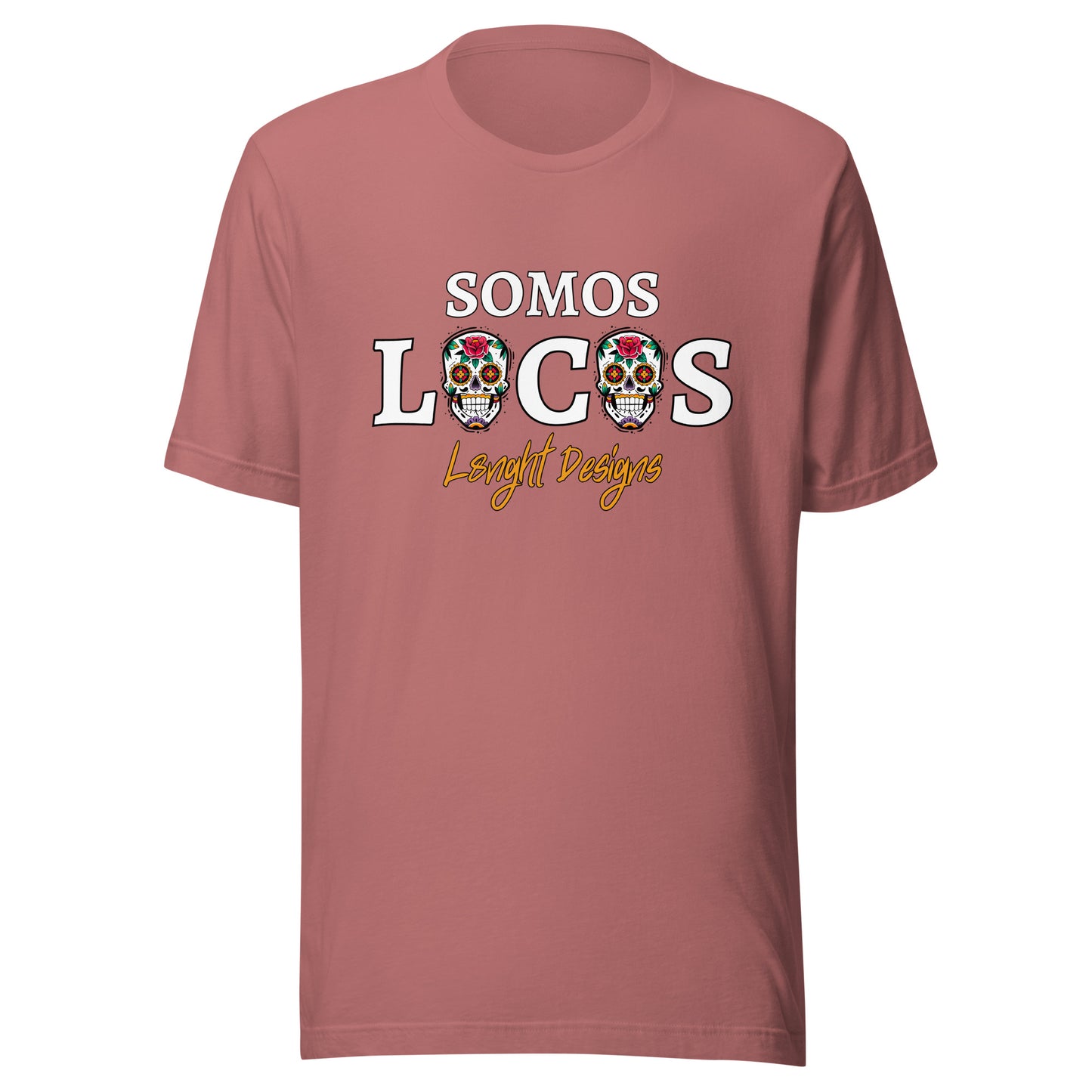Somo Locos Sugar Skulls Unisex t-shirt