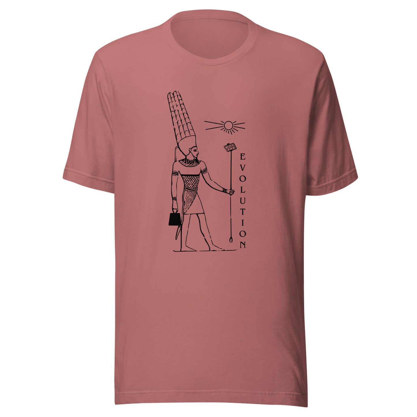 Egyptian Pharaoh Evolution Unisex t-shirt