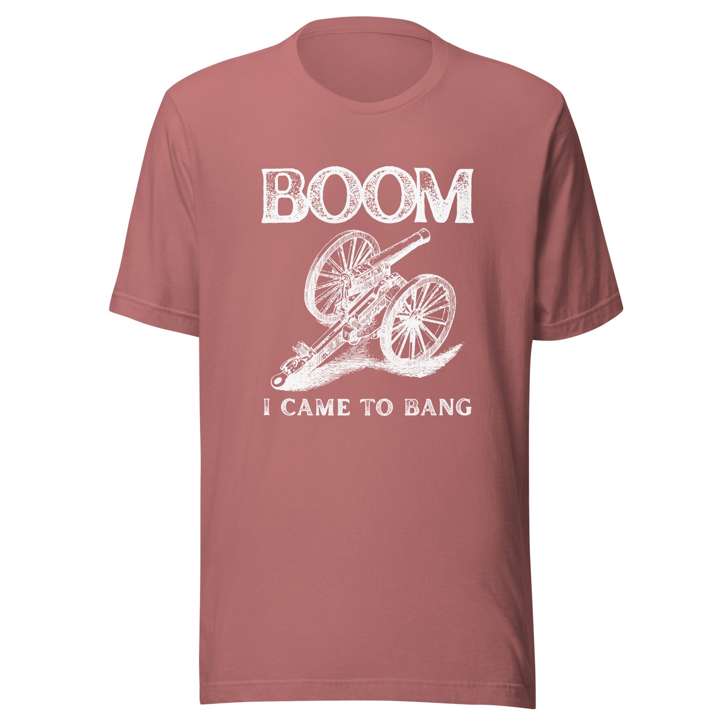 Canon BOOM I came to bang Unisex t-shirt