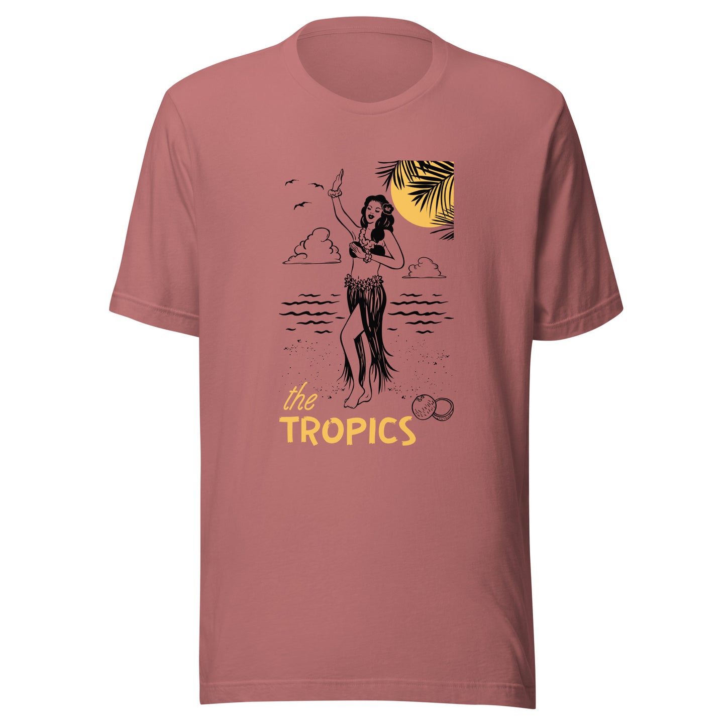 The TROPICS - Paradise Awaits Unisex t-shirt