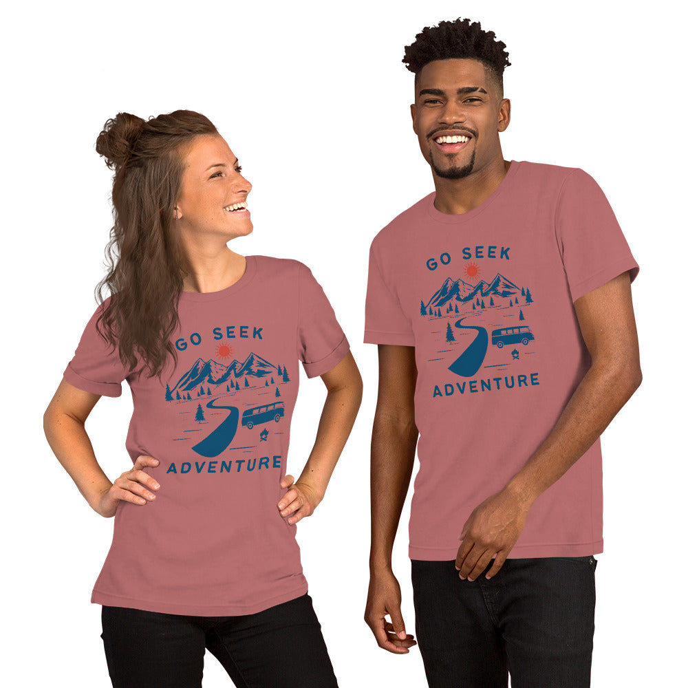 Go Seek ADVENTURE Unisex t-shirt