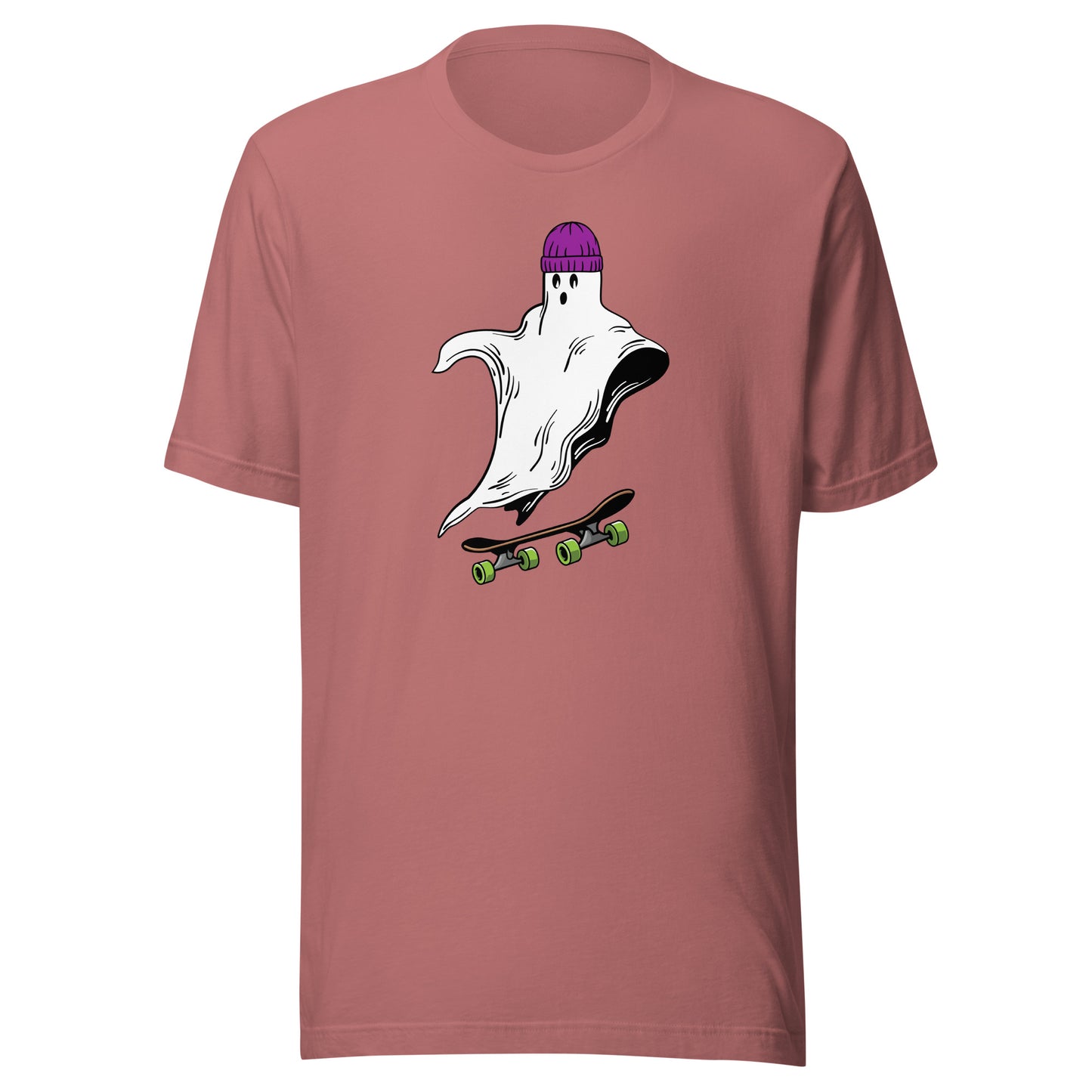 Skateboard Ghost Boo Unisex t-shirt