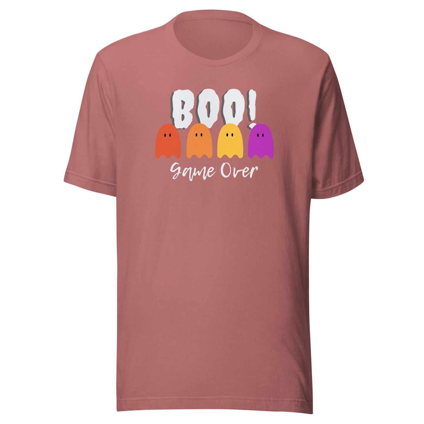 BOO! Game Over Ghosts Unisex t-shirt