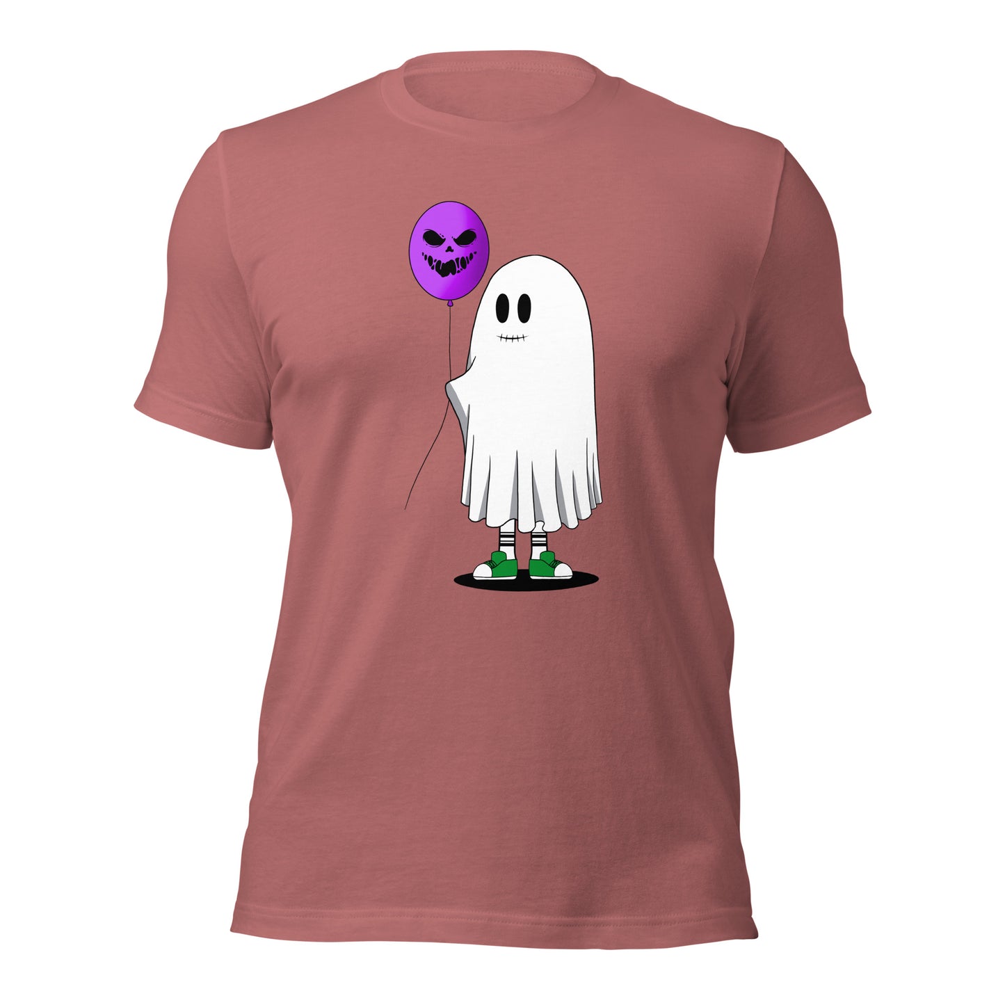 Halloween Balloon GhostUnisex t-shirt