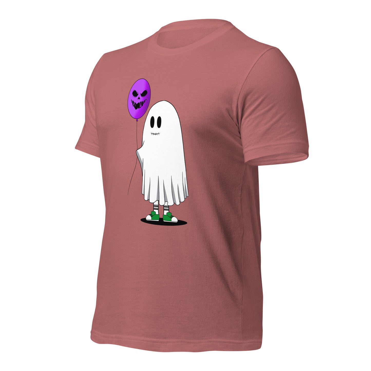 Halloween Balloon GhostUnisex t-shirt