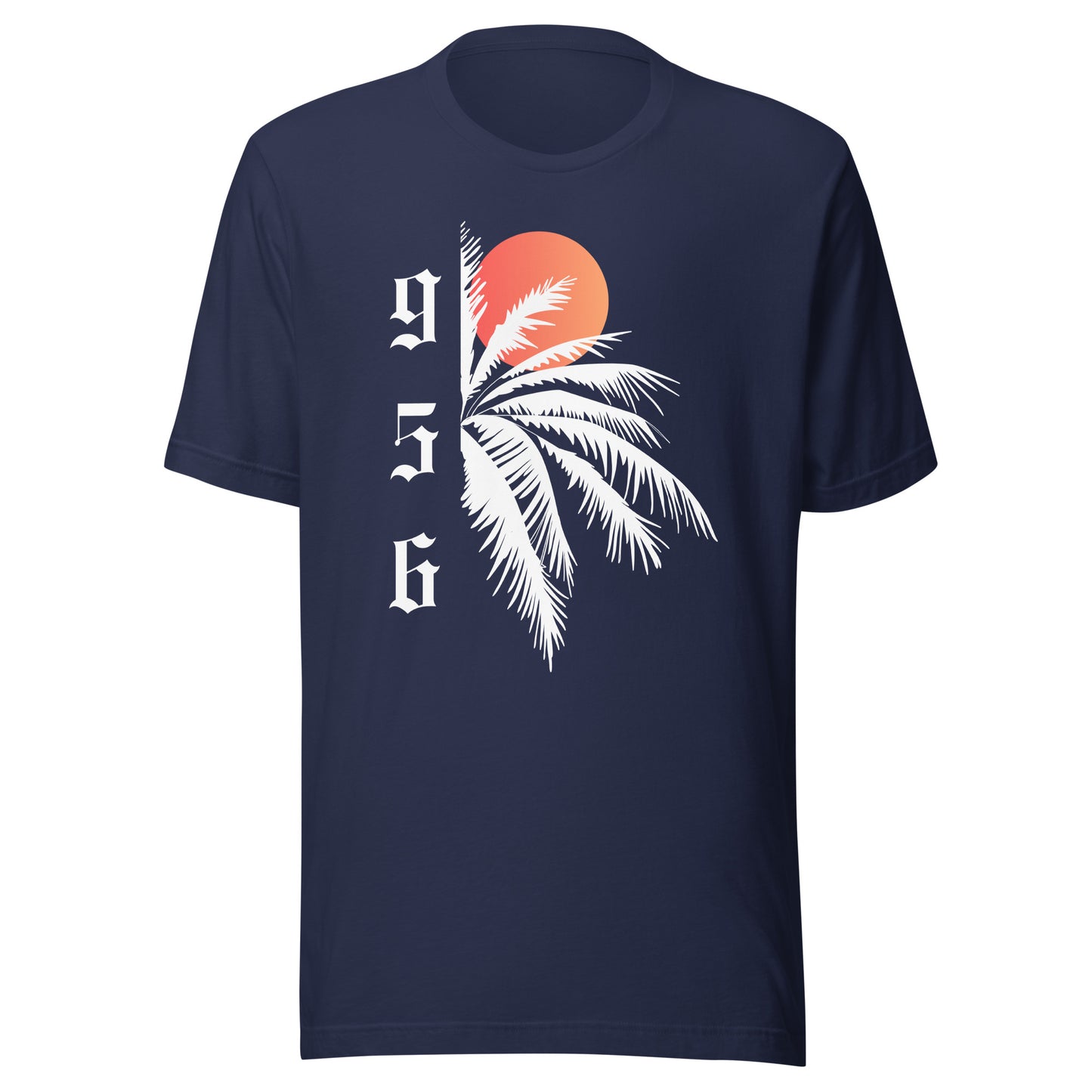 RGV 956 Palm Tree Sun Unisex t-shirt