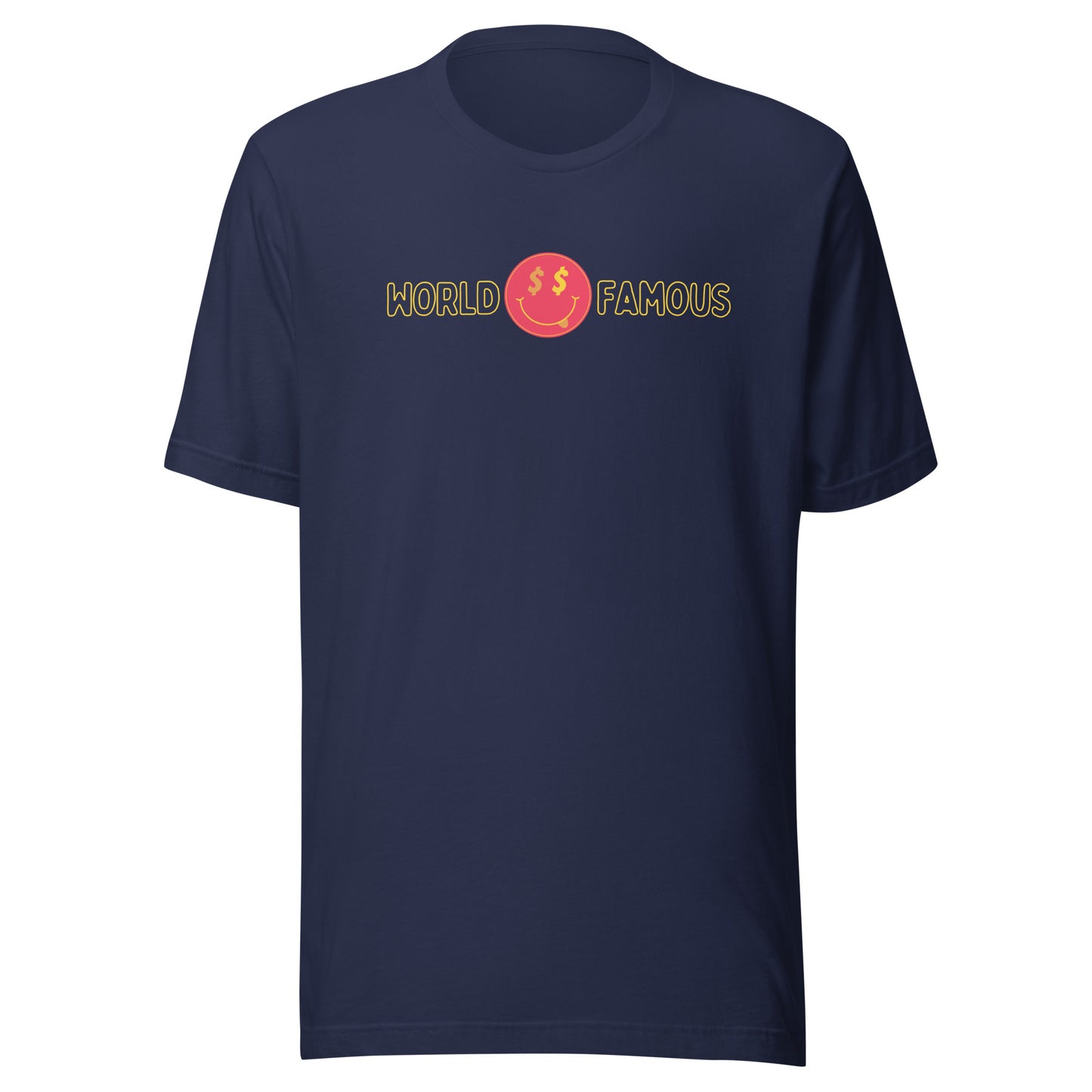 World Famous Smiley Unisex t-shirt