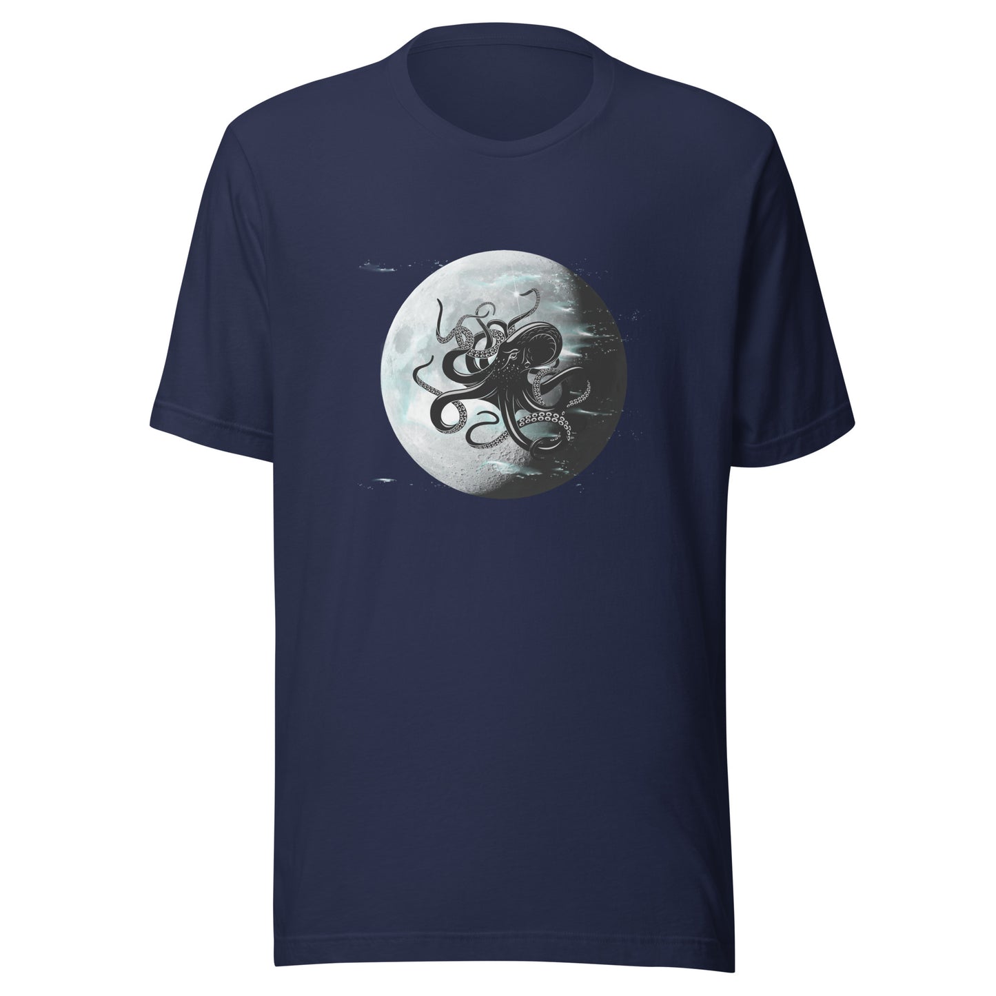 Octopus Moon Unisex t-shirt