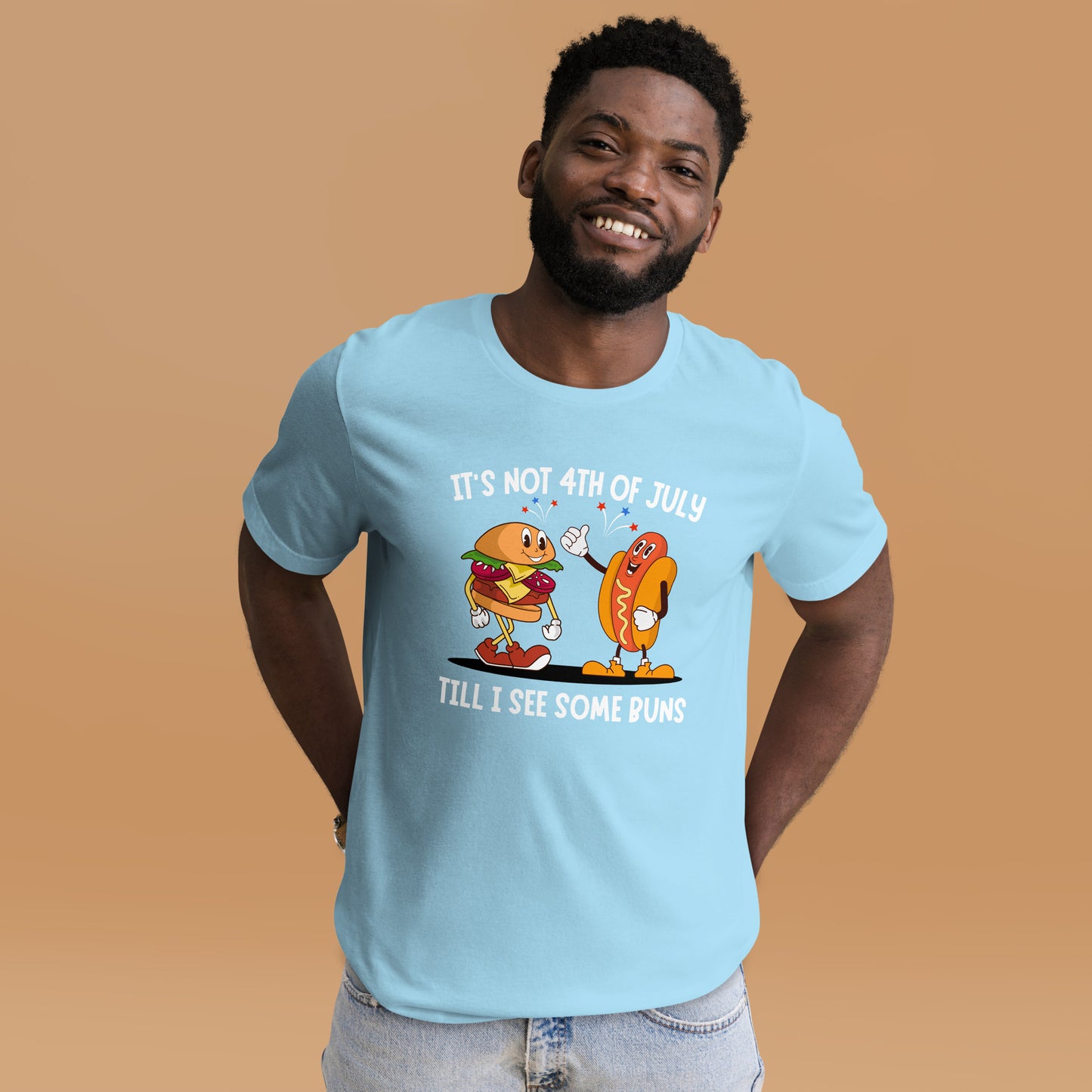 It's not 4th of July till I see some BUNS Unisex t-shirt