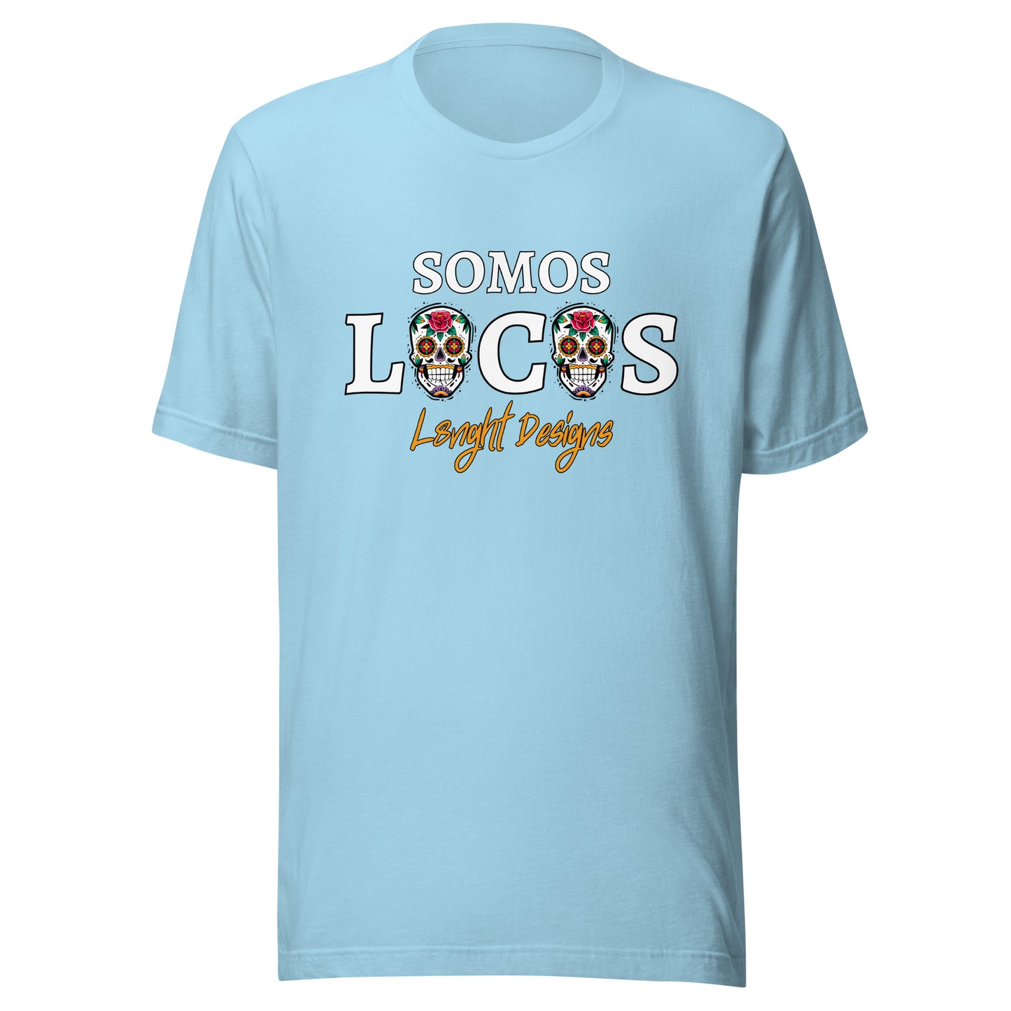 Somo Locos Sugar Skulls Unisex t-shirt