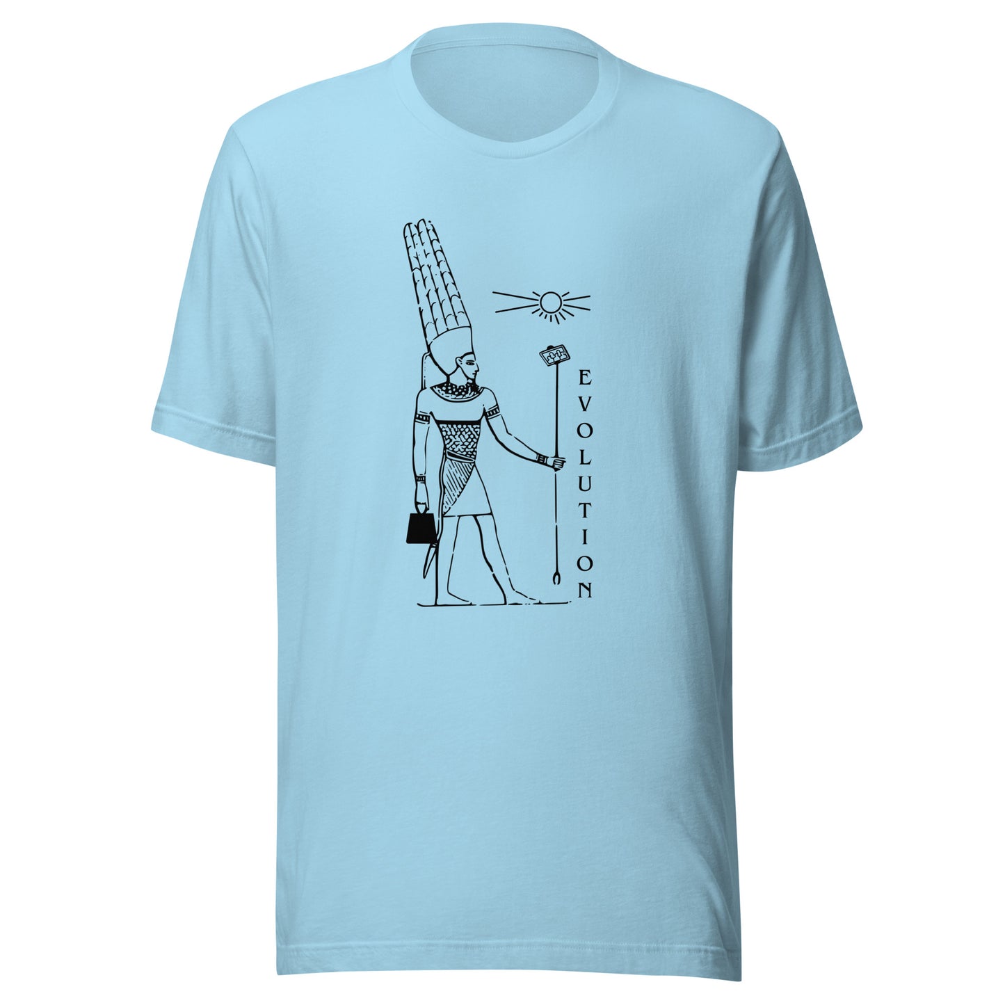 Egyptian Pharaoh Evolution Unisex t-shirt