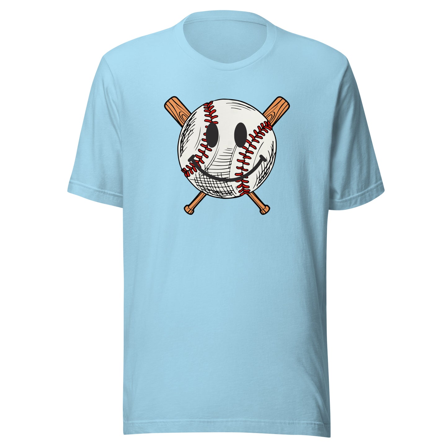 Smiley Baseball Unisex t-shirt