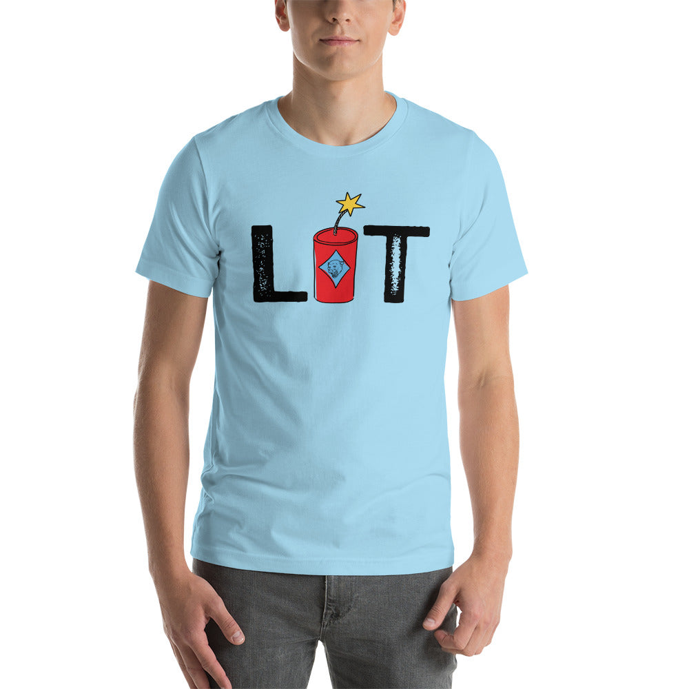 Time to get LIT Unisex t-shirt