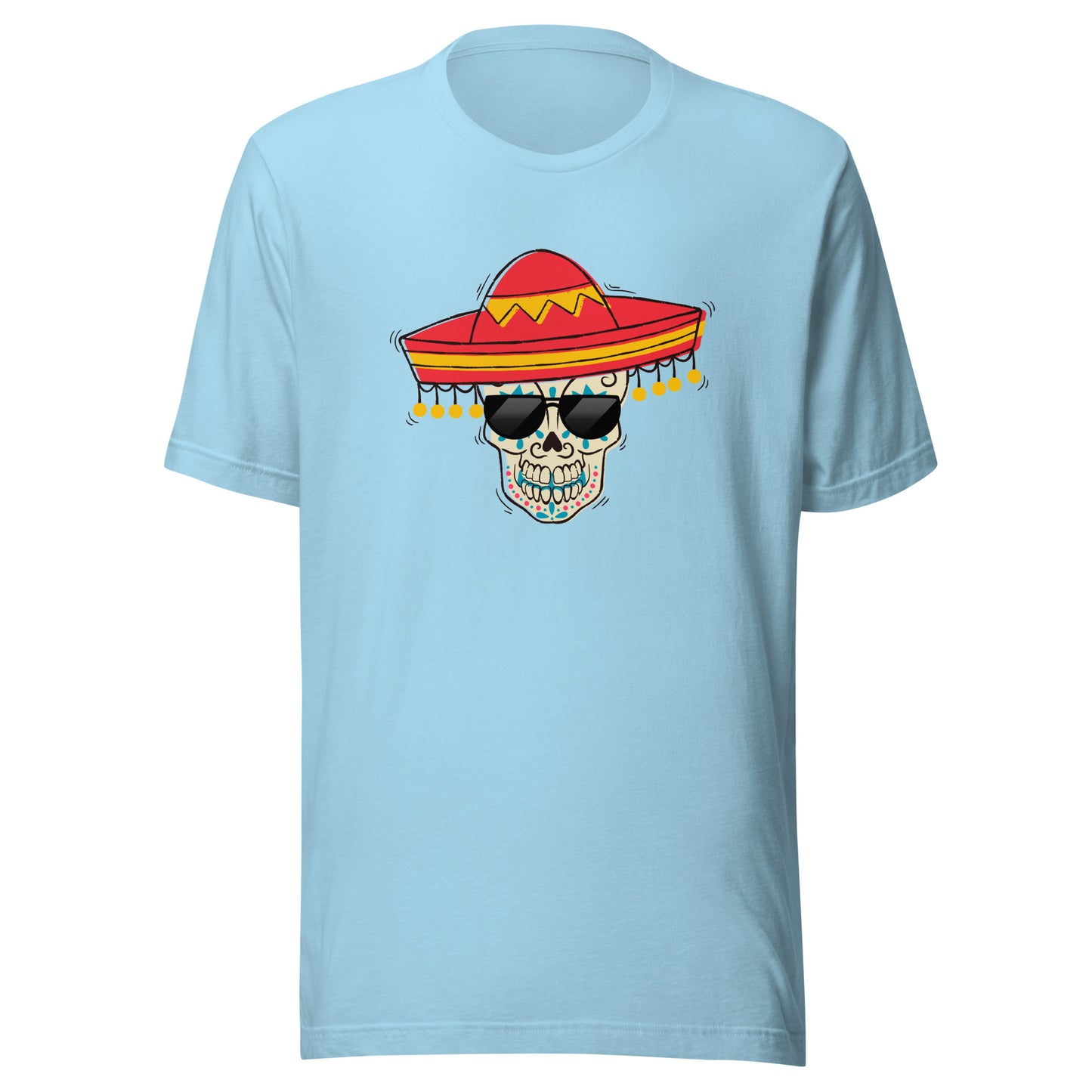 Sugar Skull Shades Unisex t-shirt