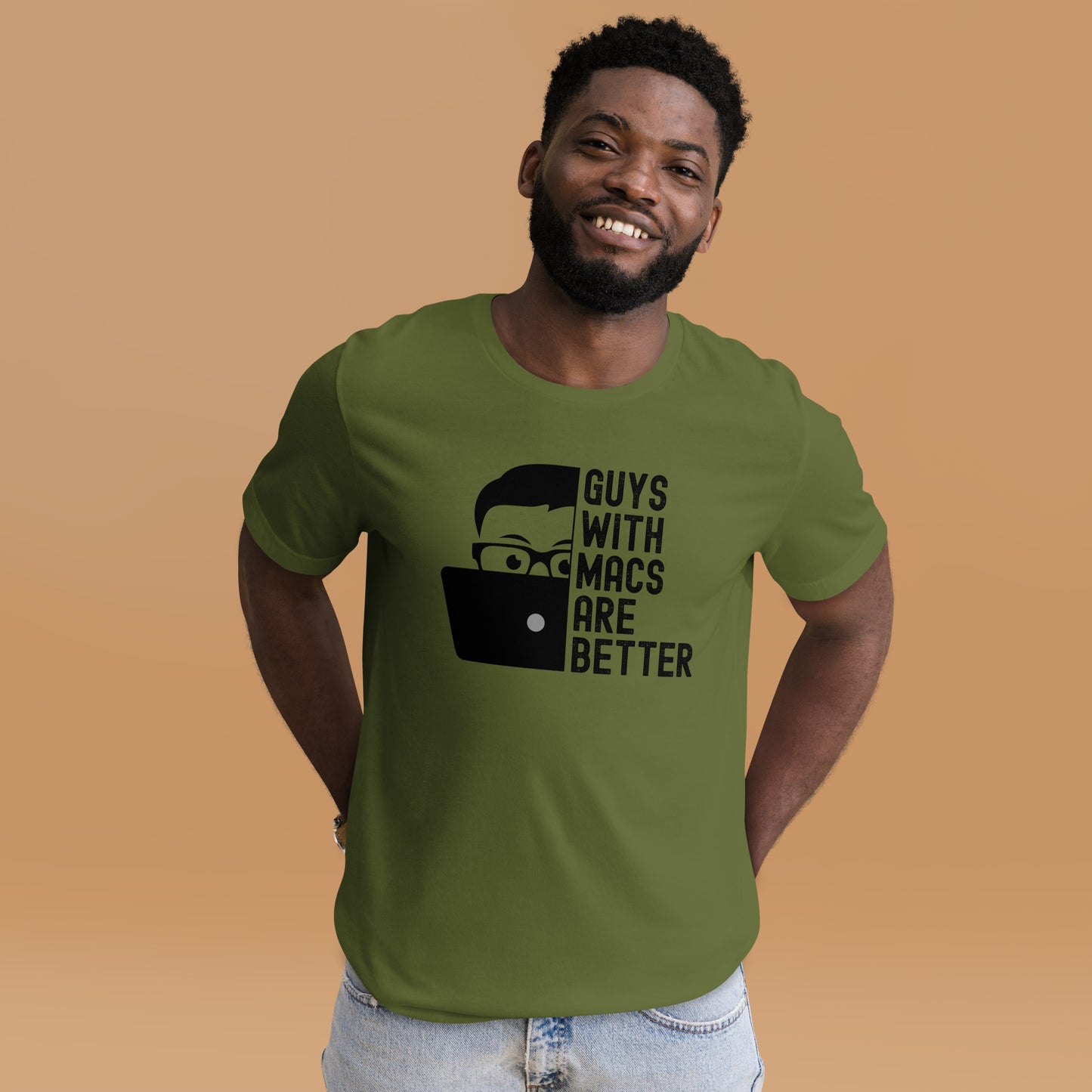 Guys With Macs ARE Better Unisex t-shirt