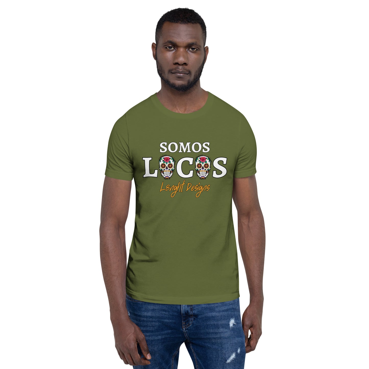 Somo Locos Sugar Skulls Unisex t-shirt