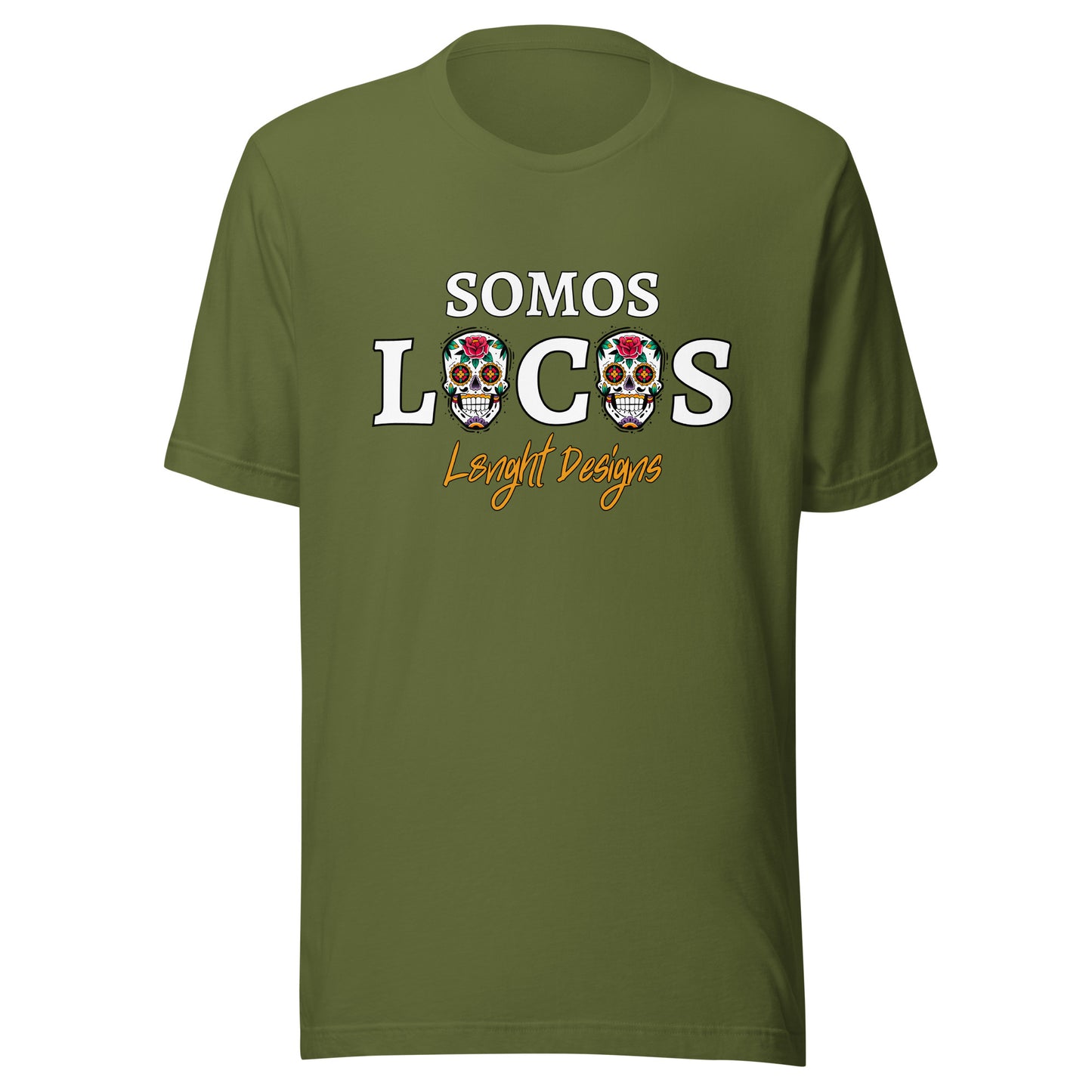 Somo Locos Sugar Skulls Unisex t-shirt