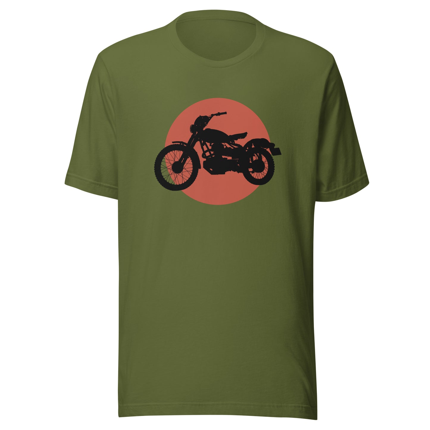 Vintage Motorcycle Sun Unisex t-shirt