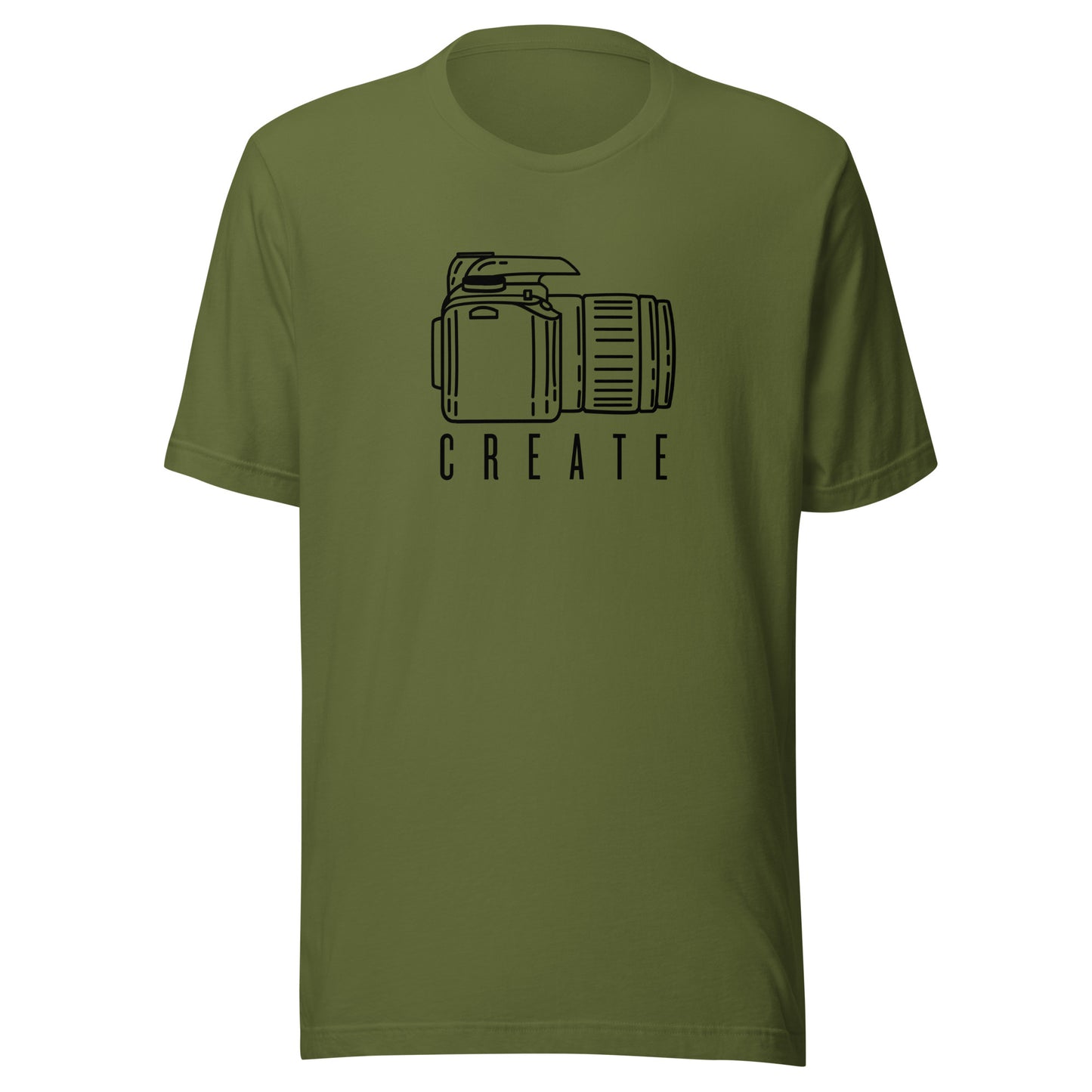 Create Camera Unisex t-shirt