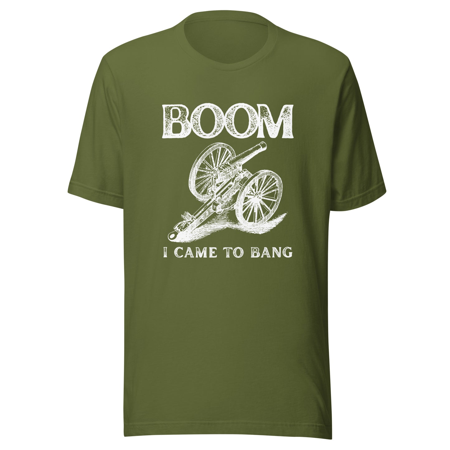 Canon BOOM I came to bang Unisex t-shirt