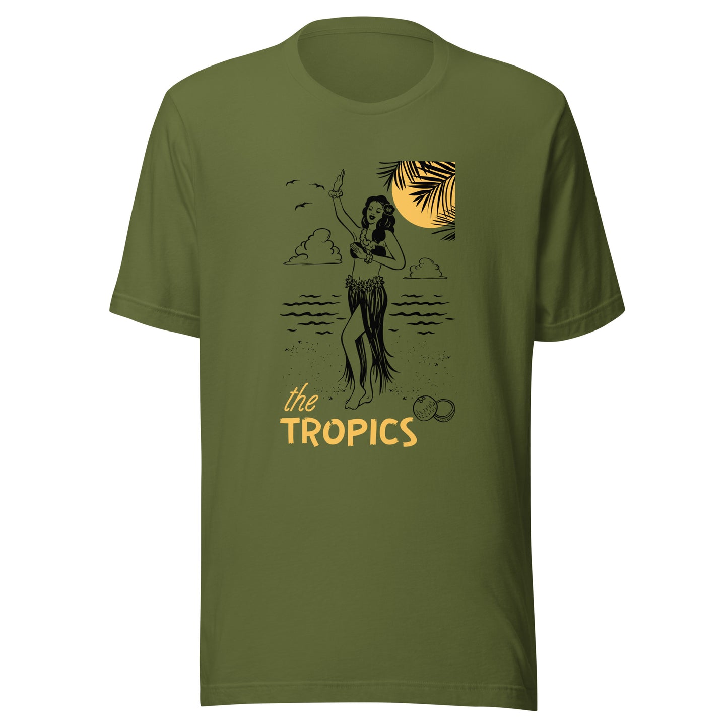 The TROPICS - Paradise Awaits Unisex t-shirt