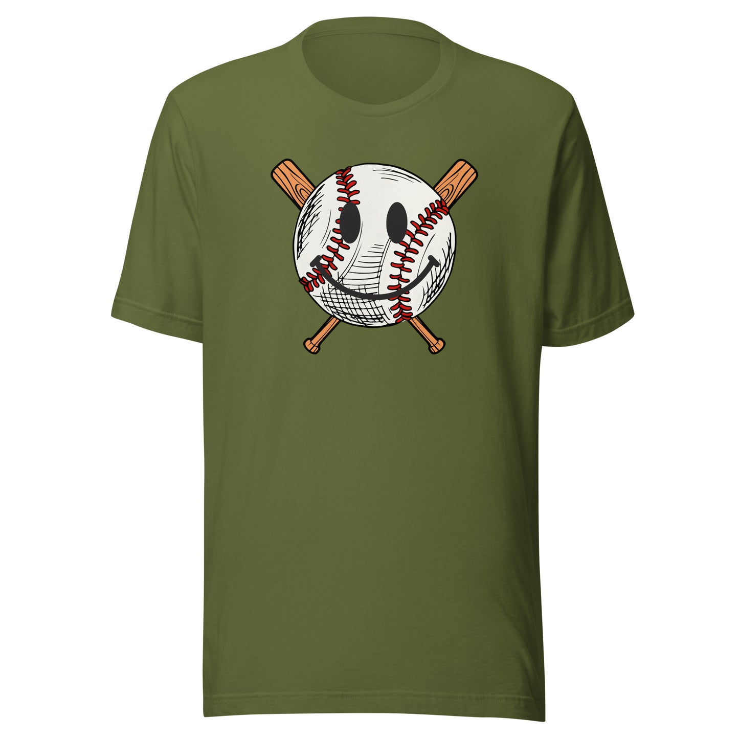 Smiley Baseball Unisex t-shirt
