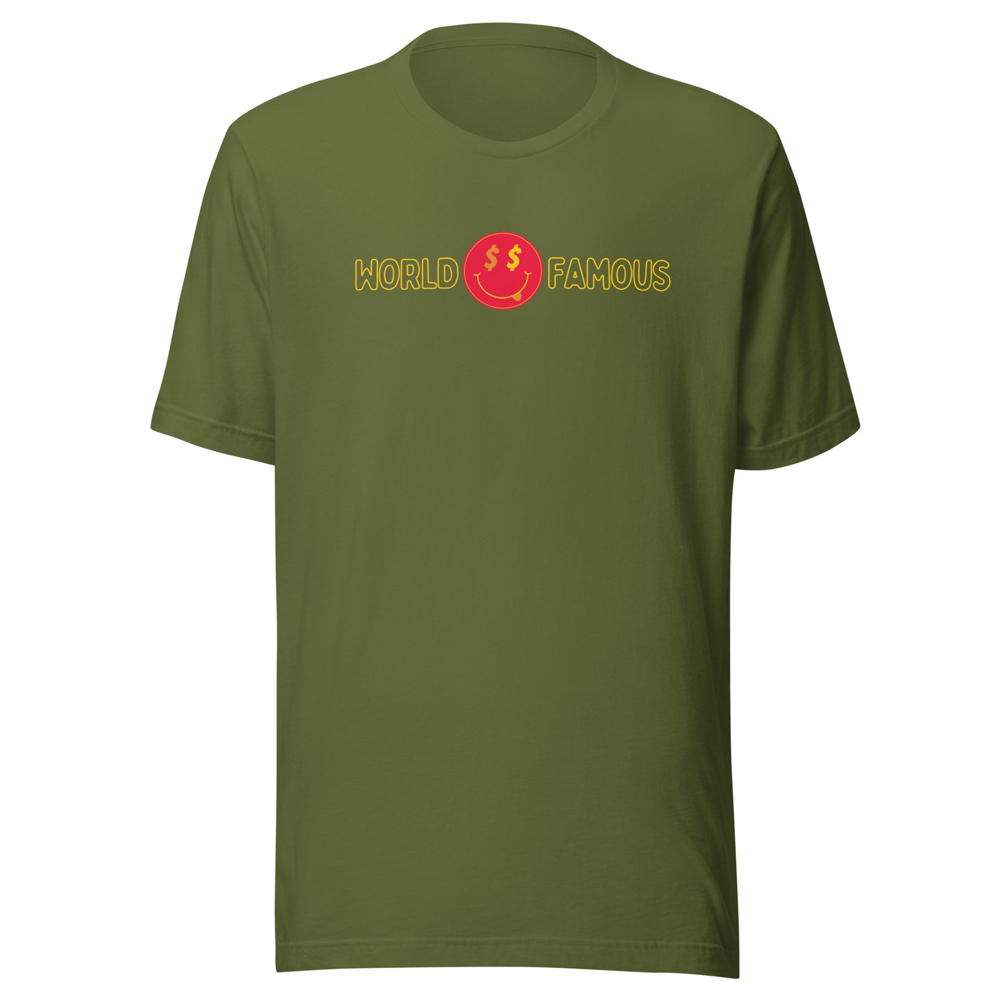 World Famous Smiley Unisex t-shirt