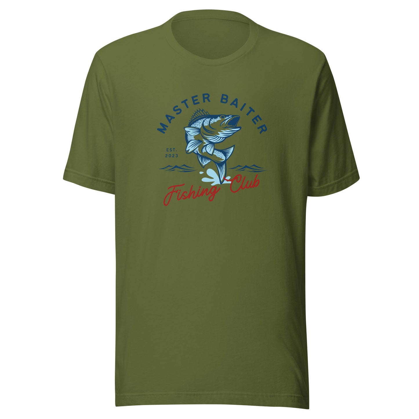 Master Baiter Fishing Club Unisex t-shirt