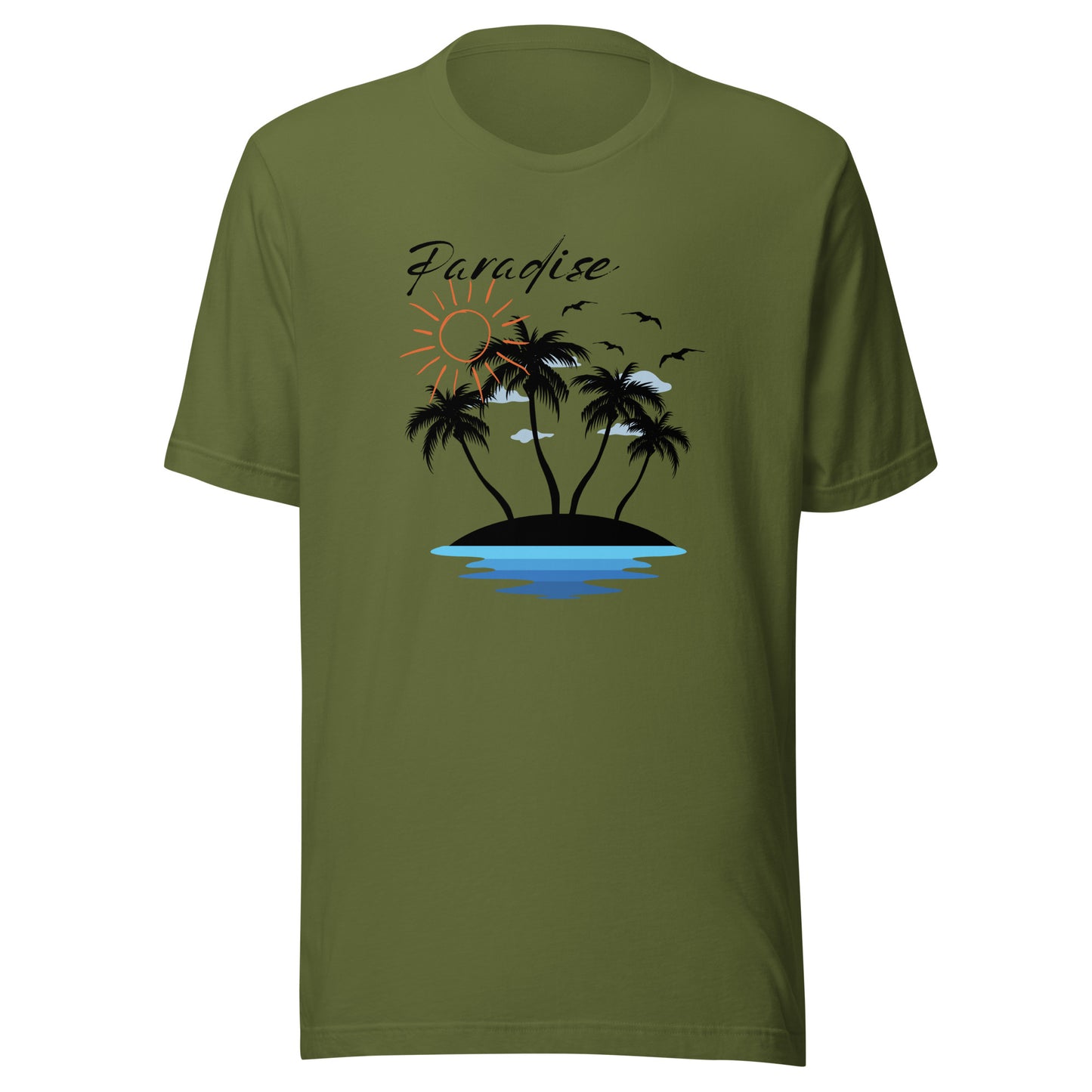 Paradise Beach Awaits Unisex t-shirt