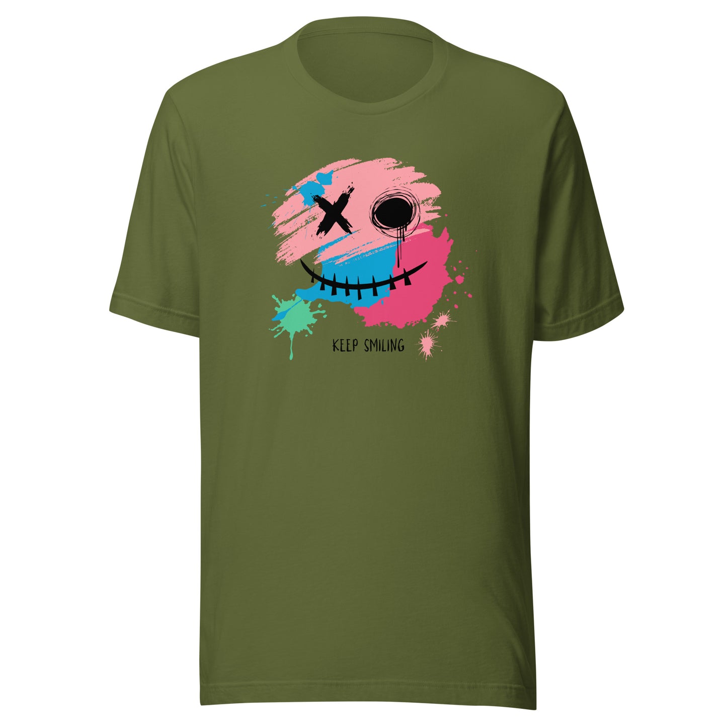 KEEP SMILING Unisex t-shirt