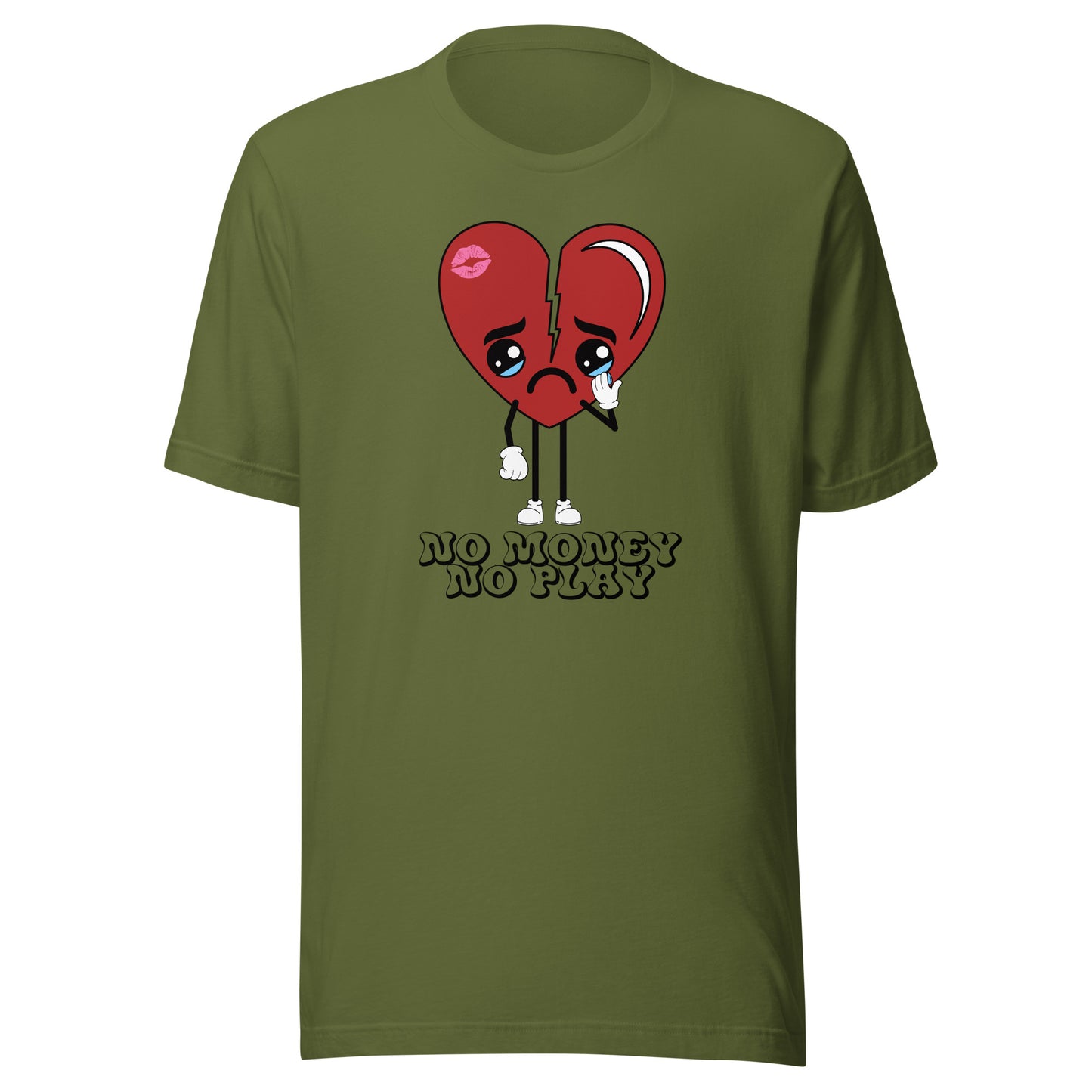 No Money No Play Unisex t-shirt