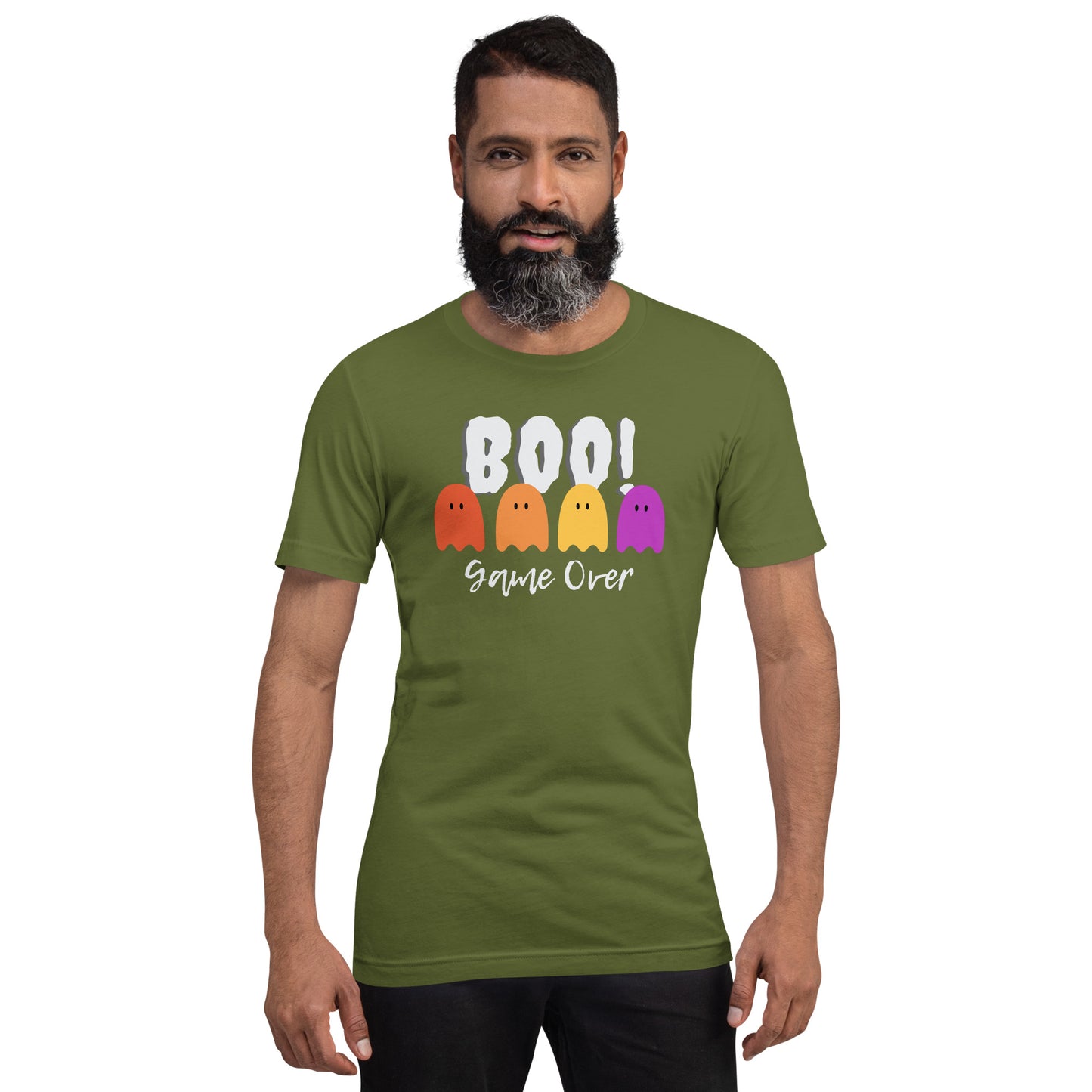 BOO! Game Over Ghosts Unisex t-shirt