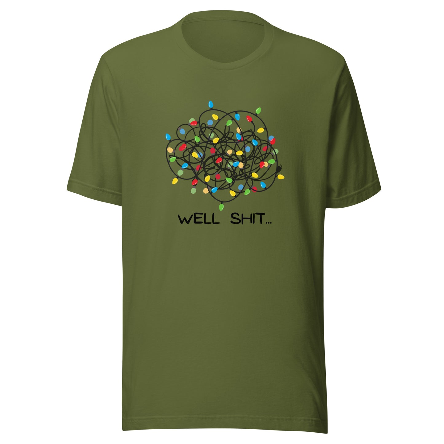 Well Shit... Merry Christmas Unisex t-shirt