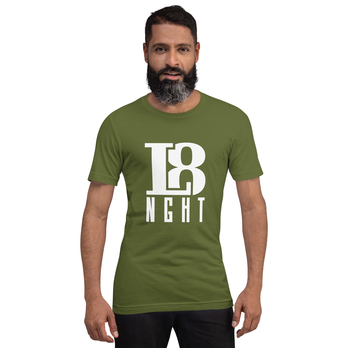 L8NGHT Designs logo Unisex t-shirt