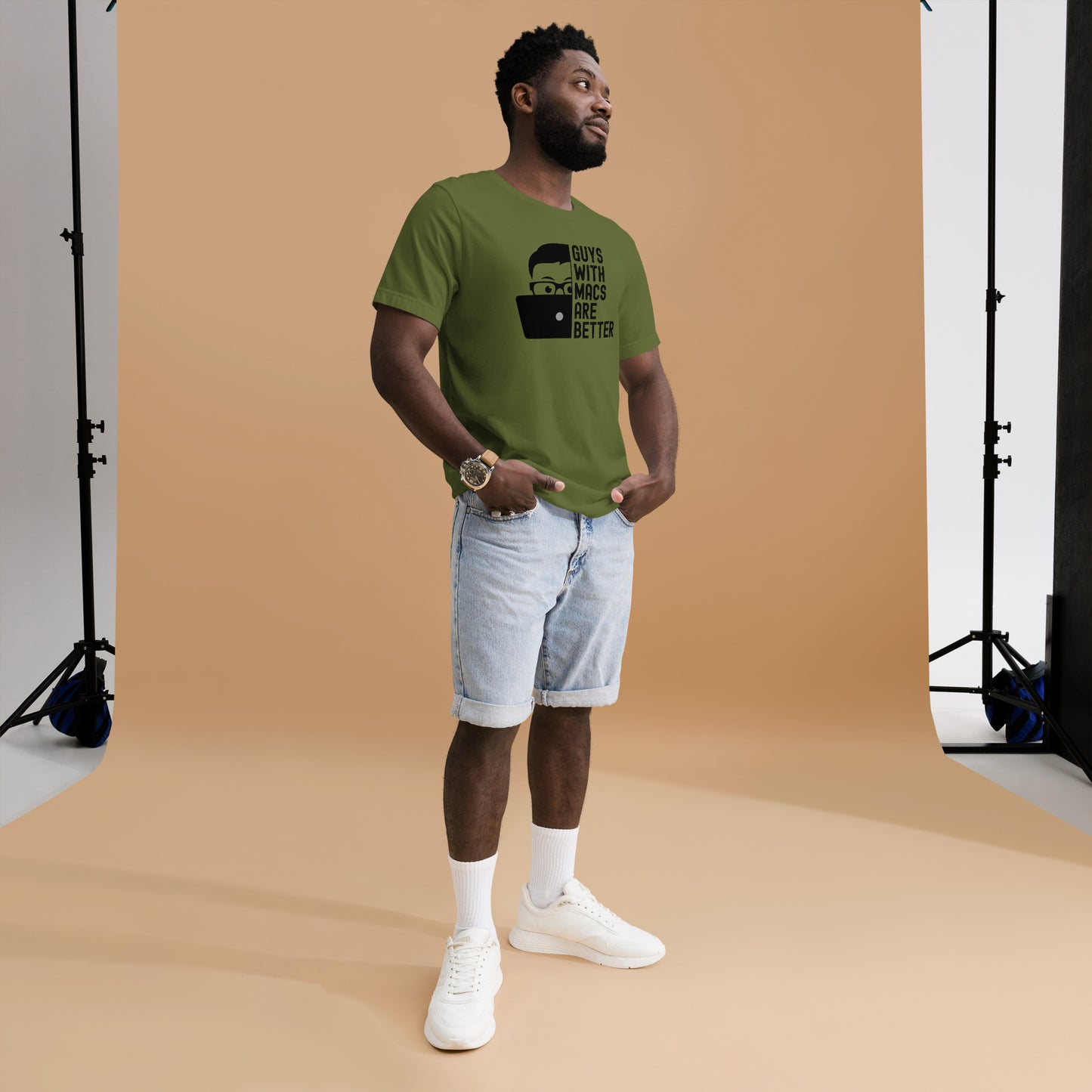 Guys With Macs ARE Better Unisex t-shirt