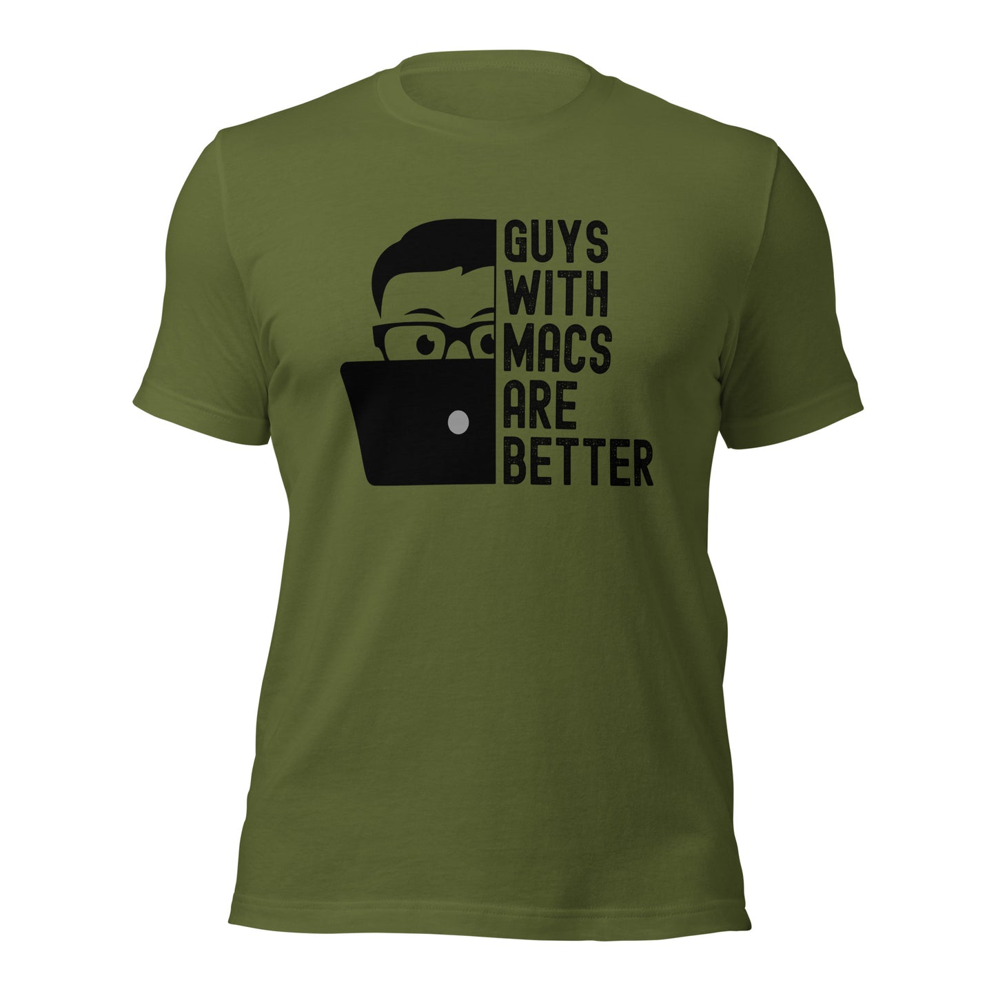 Guys With Macs ARE Better Unisex t-shirt