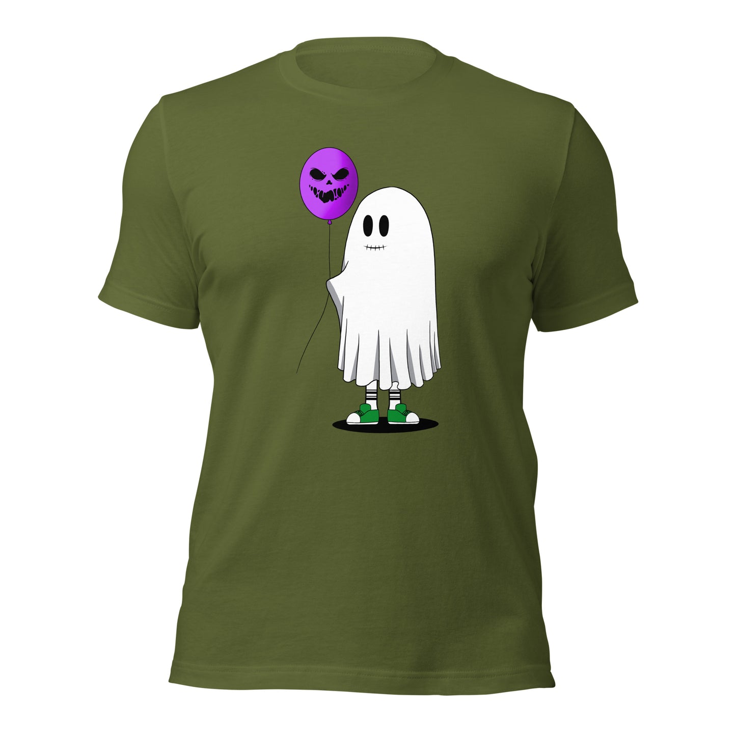 Halloween Balloon GhostUnisex t-shirt