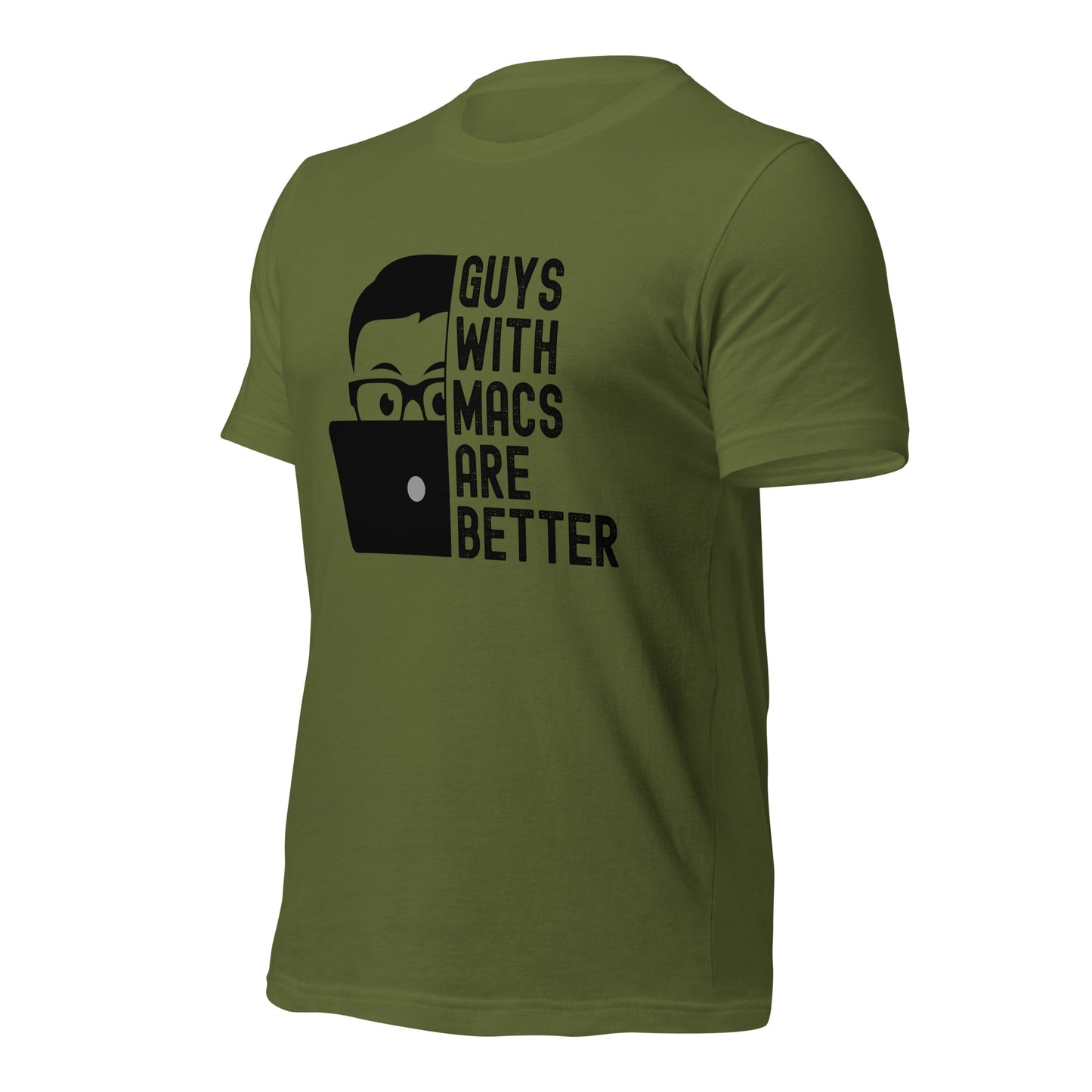 Guys With Macs ARE Better Unisex t-shirt