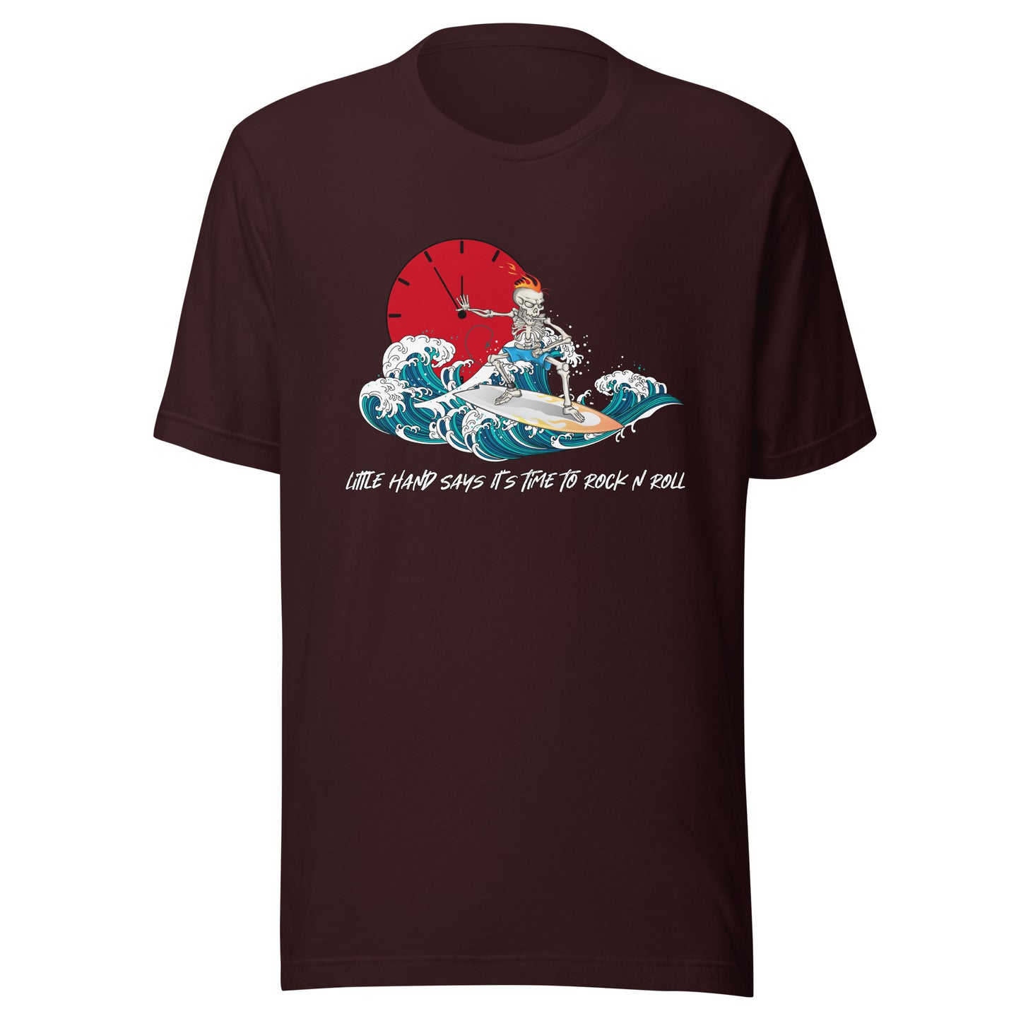 Little hand says it's time to Rock N Roll Unisex t-shirt