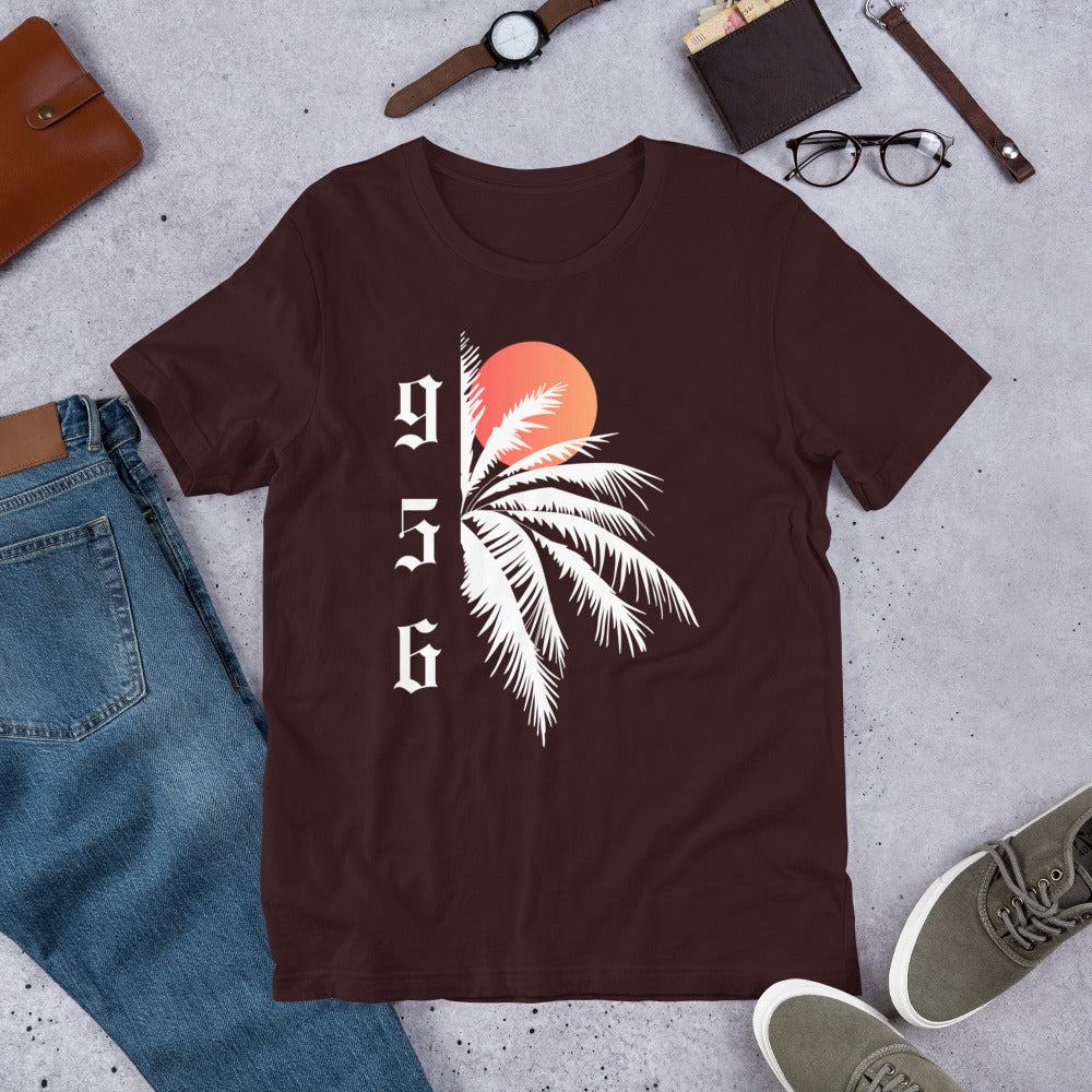 RGV 956 Palm Tree Sun Unisex t-shirt