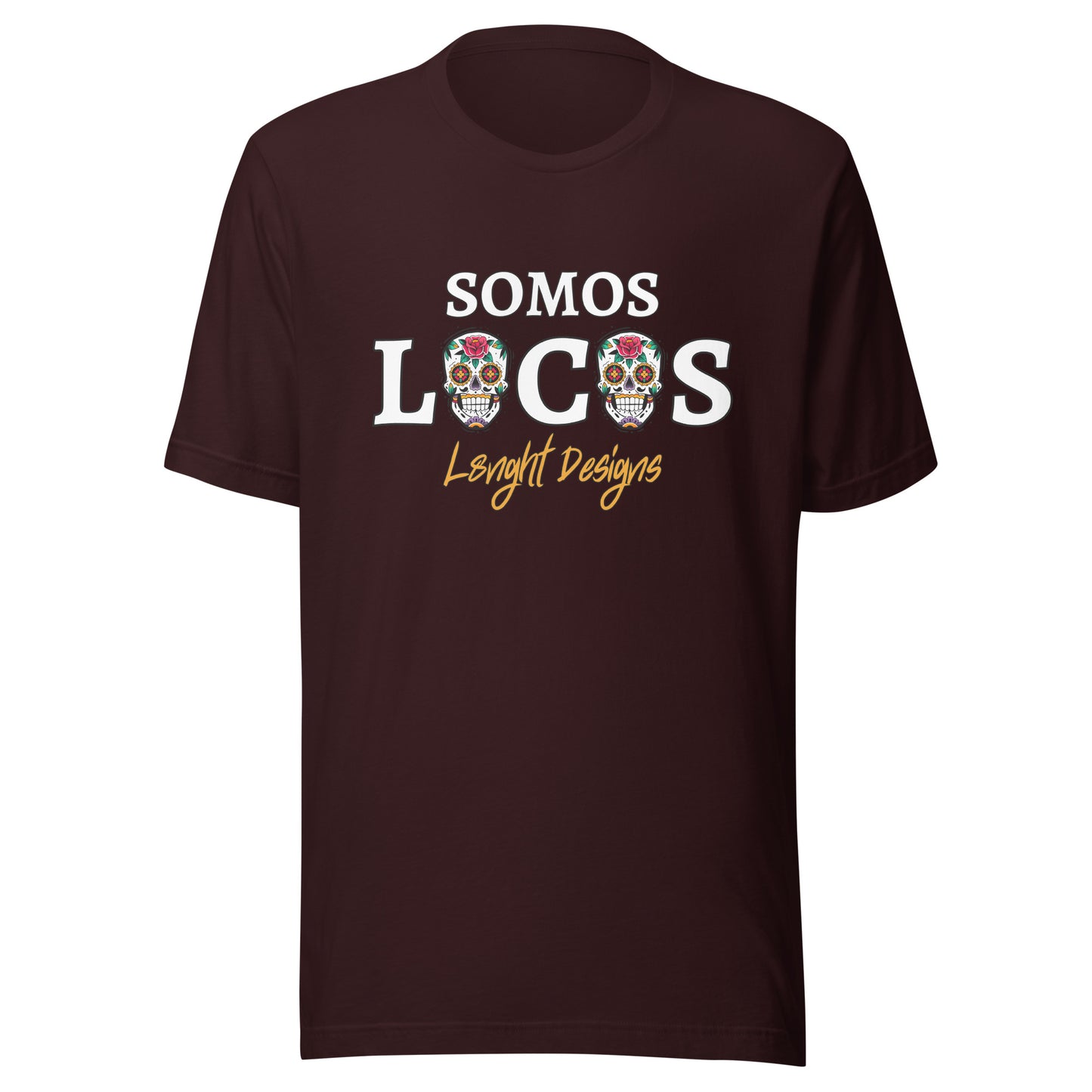 Somo Locos Sugar Skulls Unisex t-shirt