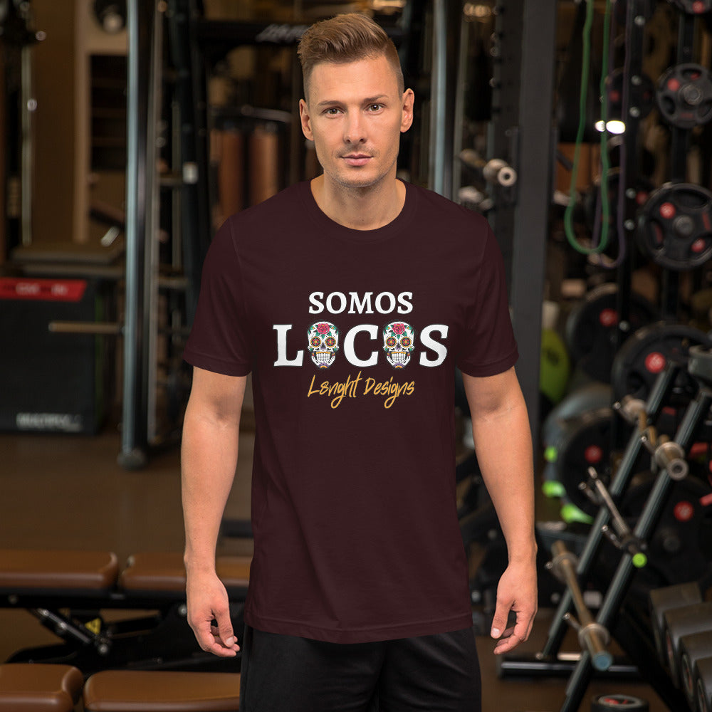 Somo Locos Sugar Skulls Unisex t-shirt