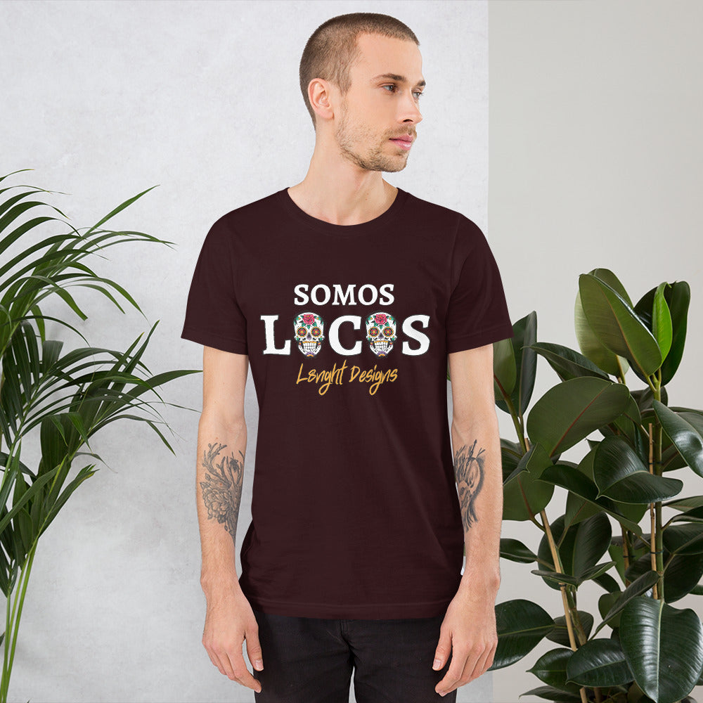 Somo Locos Sugar Skulls Unisex t-shirt