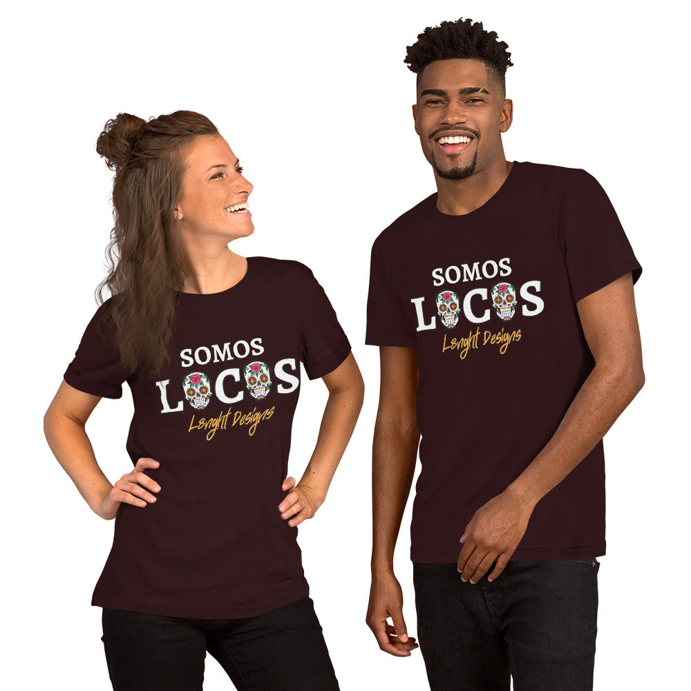 Somo Locos Sugar Skulls Unisex t-shirt