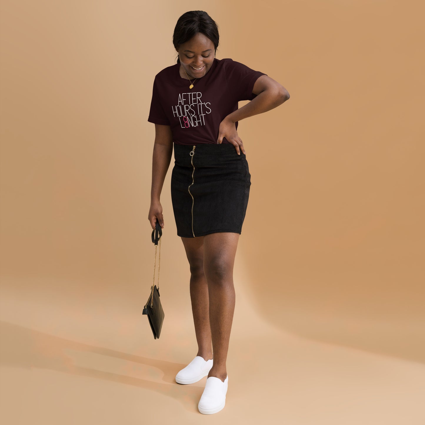After hours it's L8NGHT Unisex t-shirt