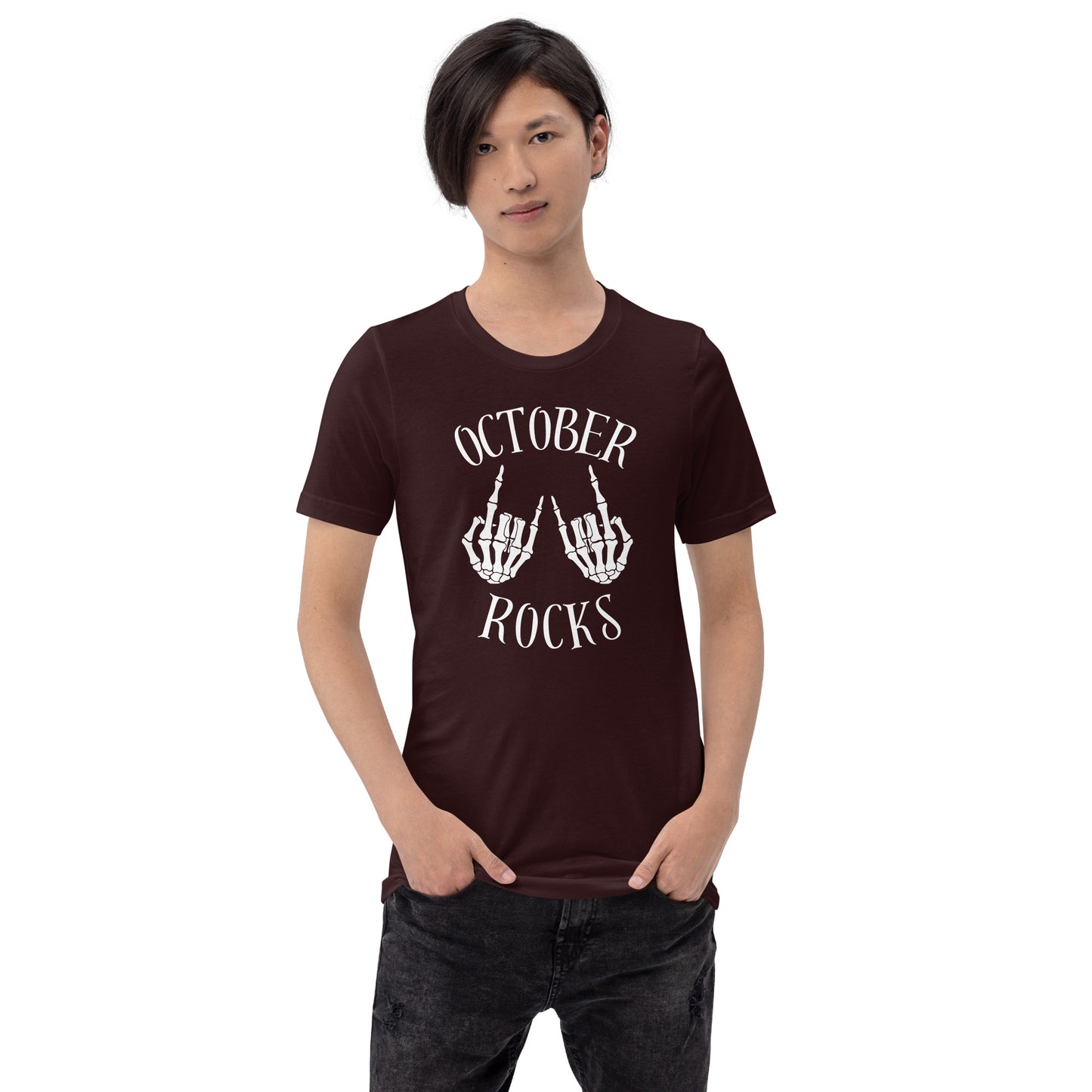 October Rocks Unisex t-shirt