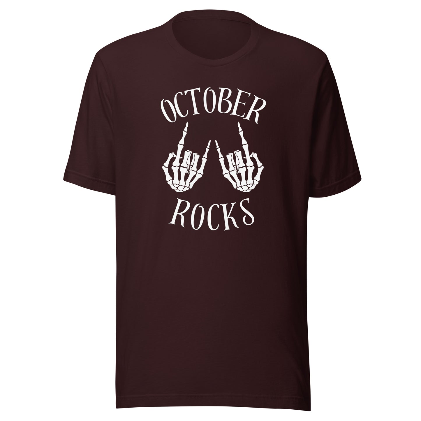 October Rocks Unisex t-shirt