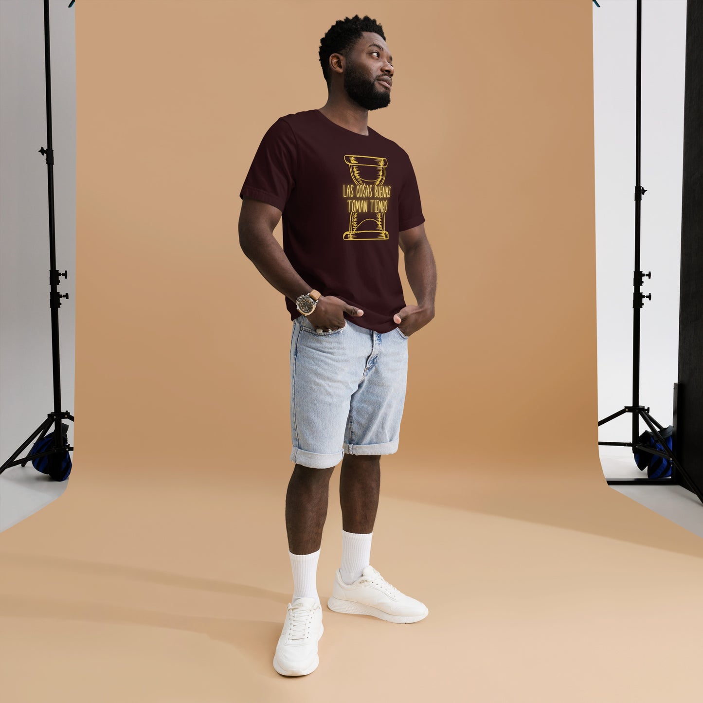 Las Cosas Buenas Toman Tiempo Unisex t-shirt